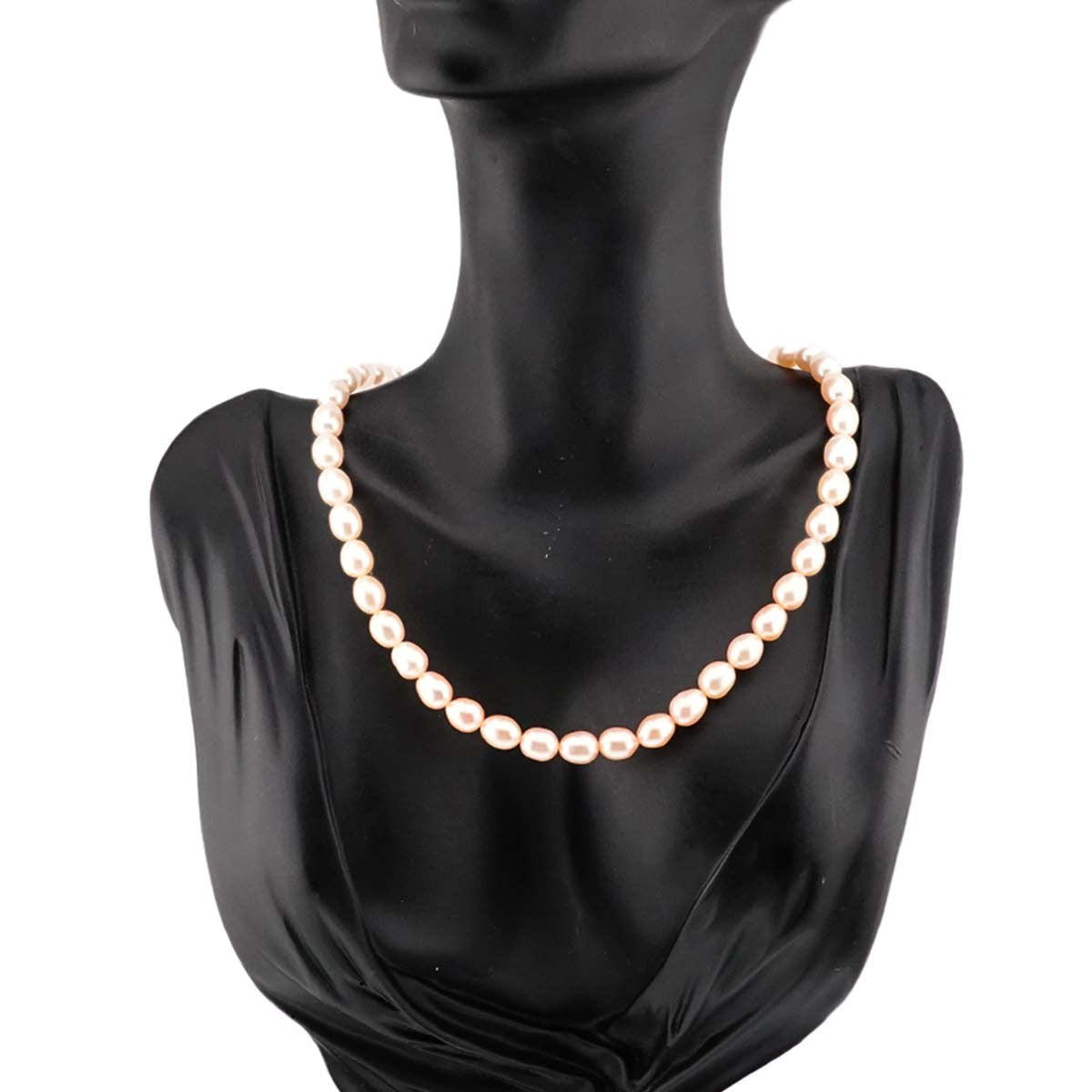 MIKIMOTO MIKIMOTO Freshwater cultured pearl Necklace 18K YG 750 90296645