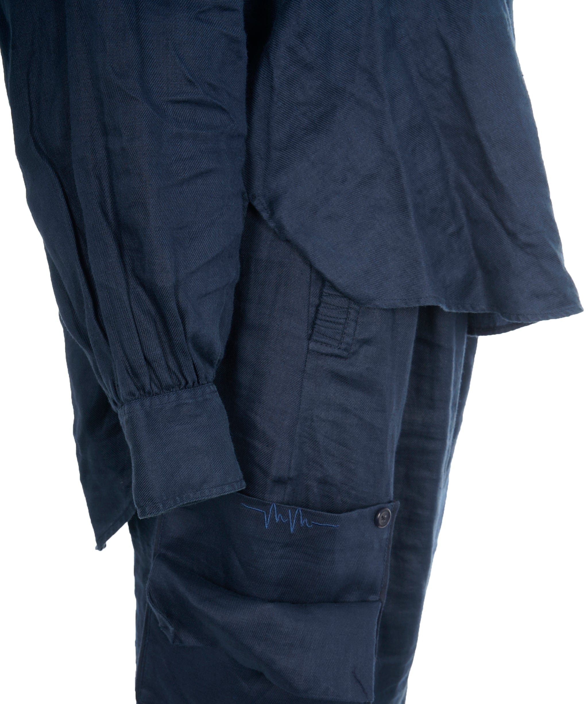 Mira Martinova Mira Martinova Cargo Pants and Top Navy ALC1247