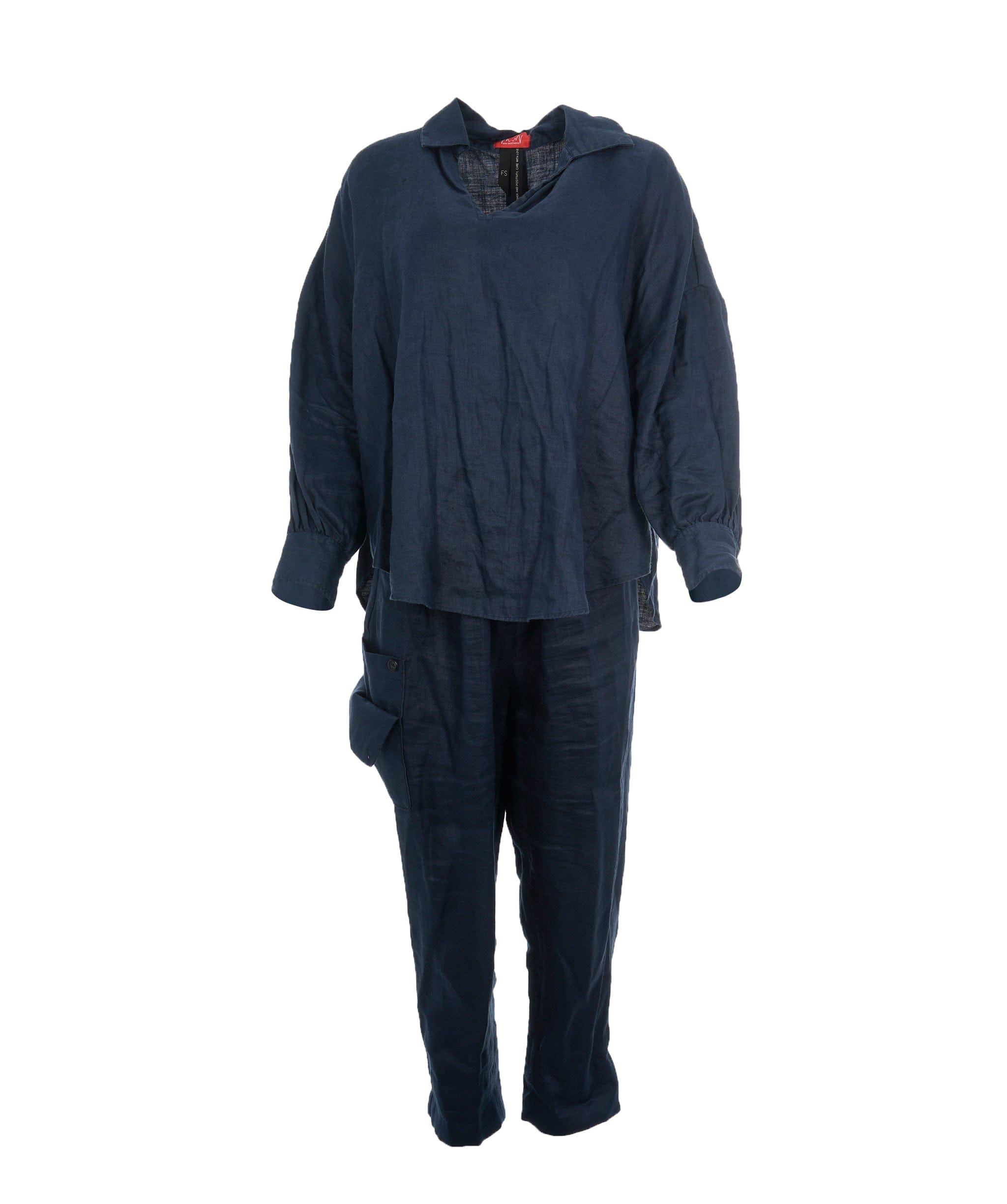 Mira Martinova Mira Martinova Cargo Pants and Top Navy ALC1247