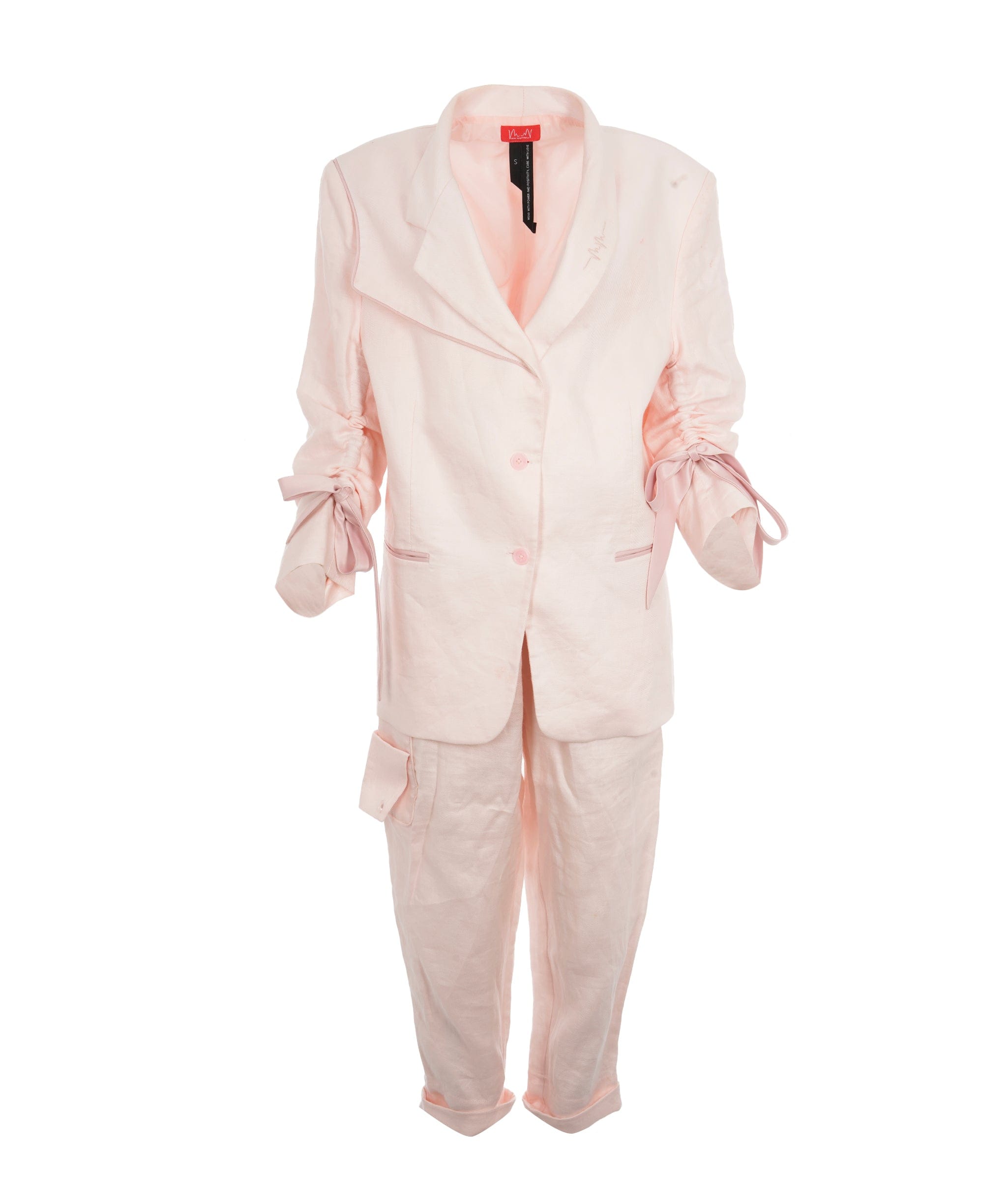 Mira Martinova Mira Martinova Cargo Pants and Top Pink ALC1246