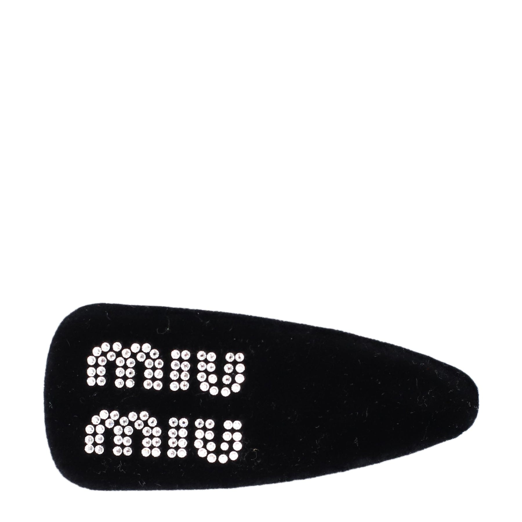 Miu Miu Miu Miu Velvet Embellished Hair Clip