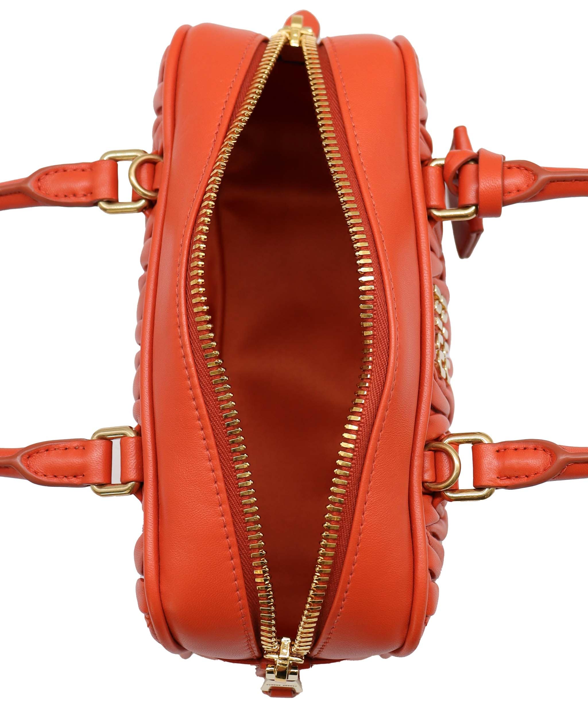 Miu Miu Miu Miu orange mini top handle AVC2166