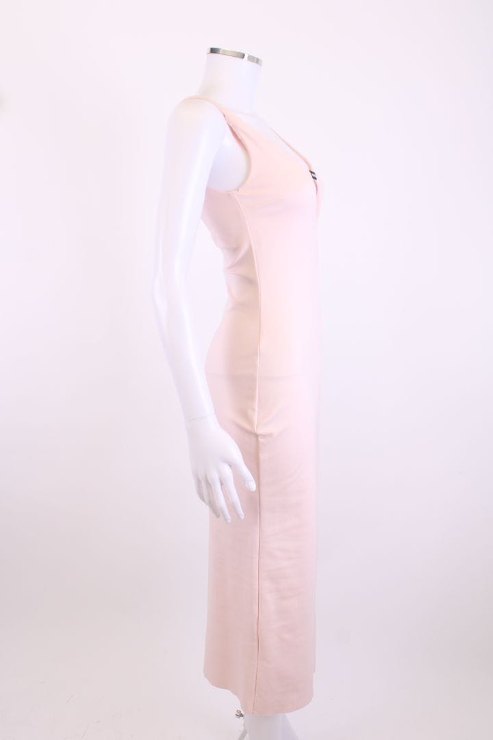 Miu Miu Miu Miu Bodycon Dress Pink 10