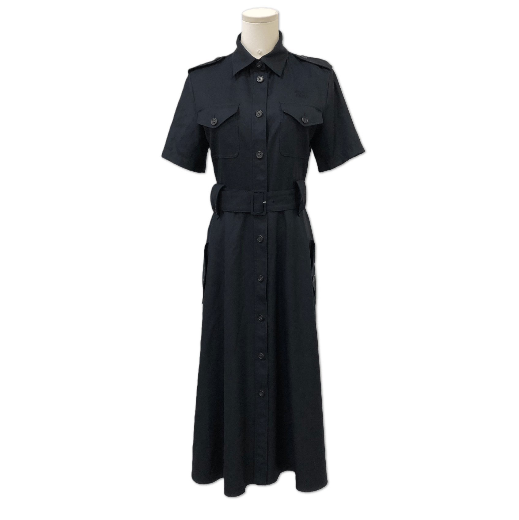 Miu Miu Miu Miu Black Belted Utility Shirt Dress size 38 C1361928483