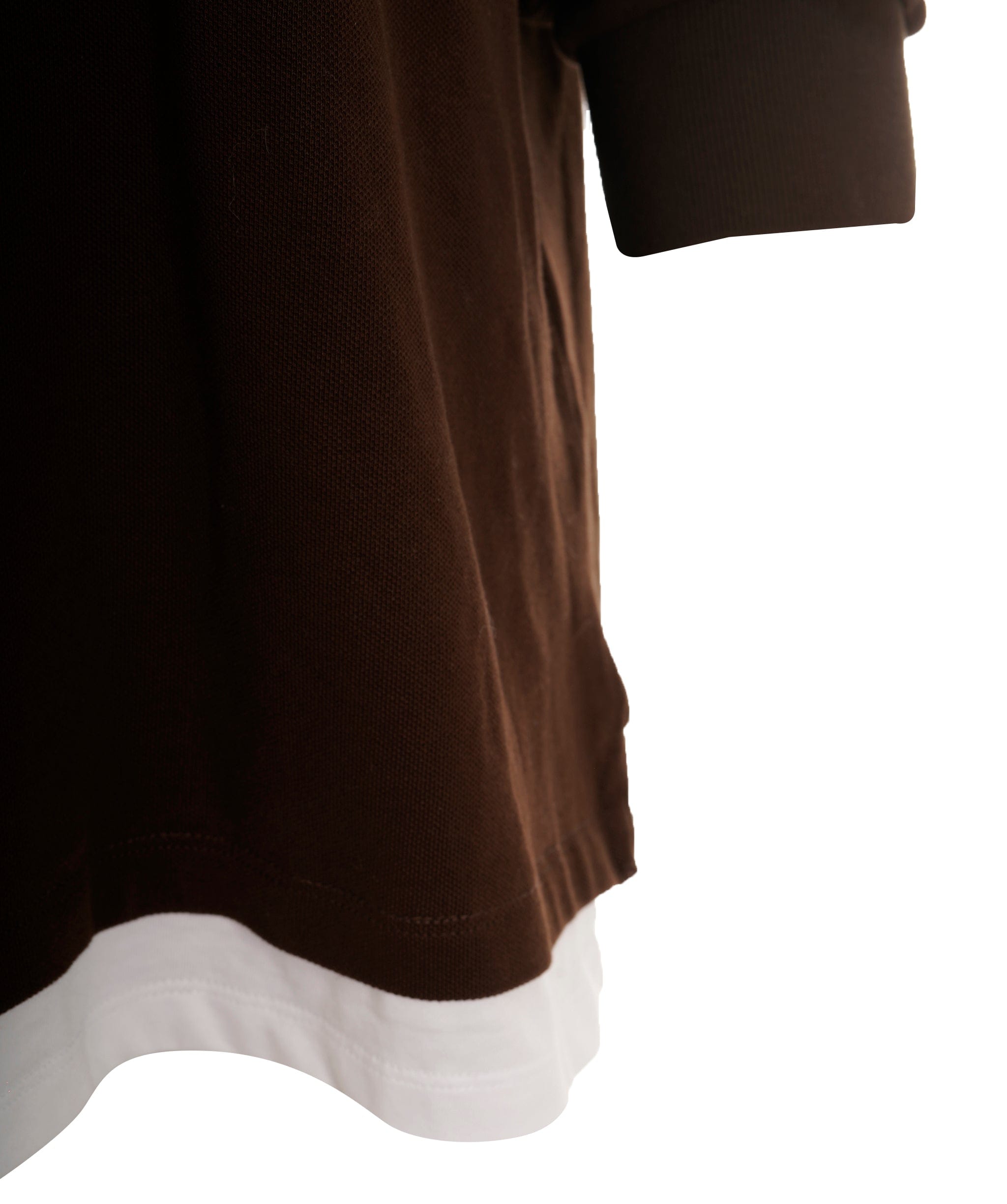 Miu Miu Miu Miu Brown Logo Polo Jumper ALC3538