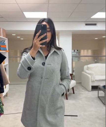 Miu Miu Miu Miu Grey Coat ALC3725
