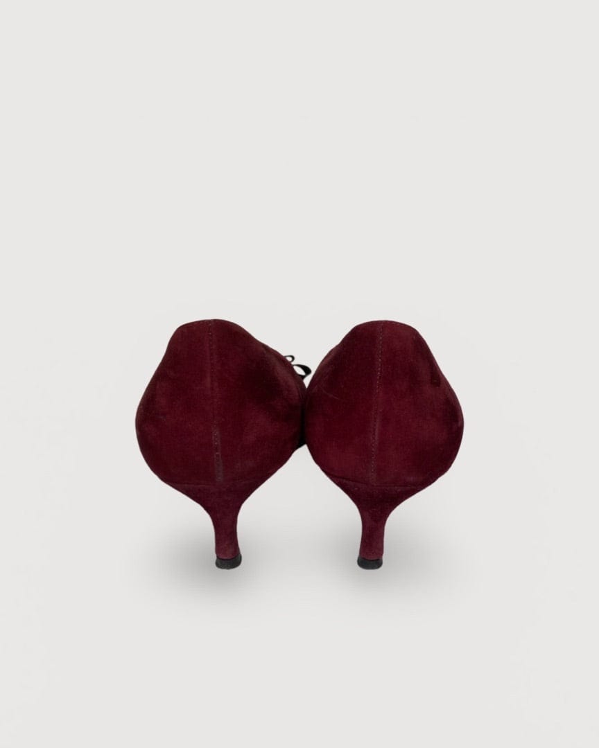 Miu Miu Burgundy Miu Miu Shoes, 41