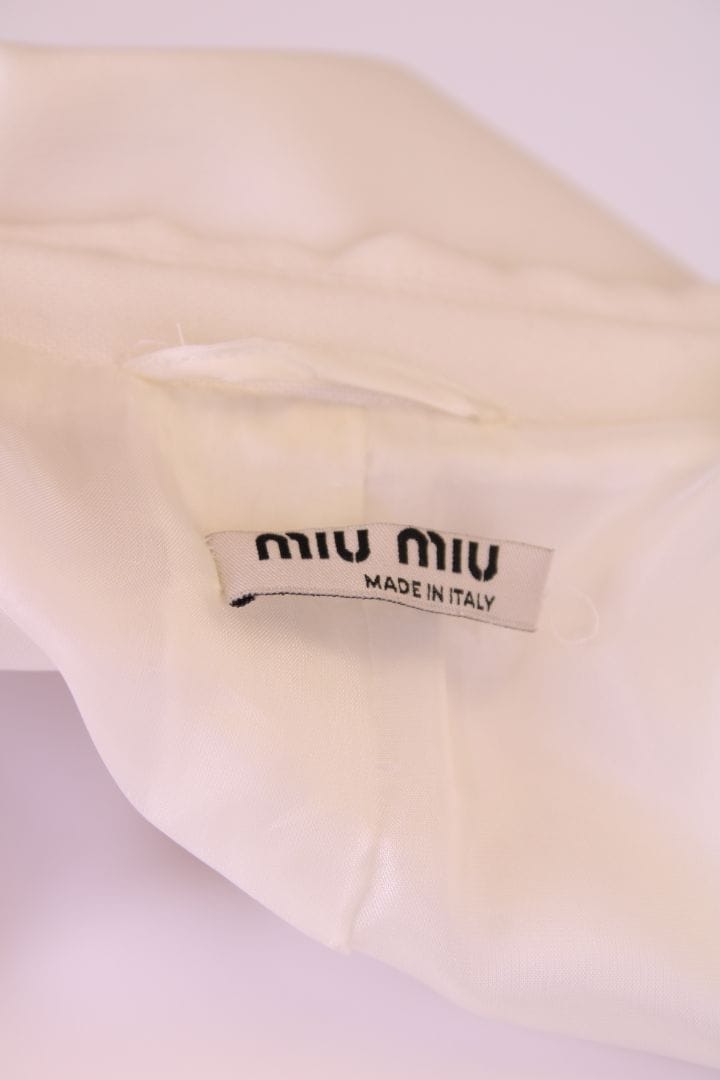 Miu Miu Miu Miu Trouser Suit White 10