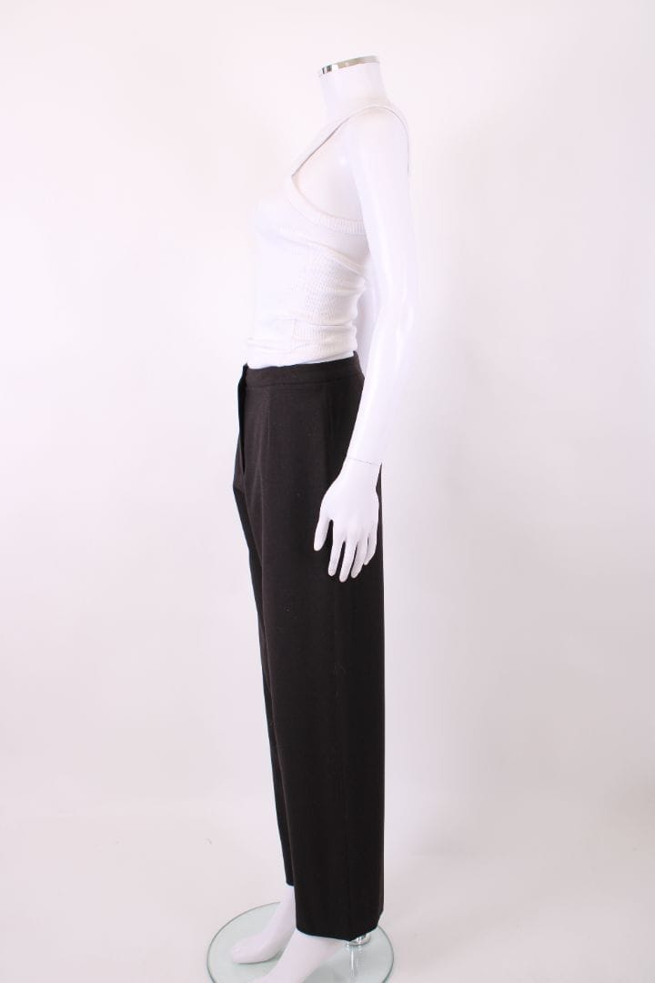 Miu Miu Miu Miu Herringbone Trousers Grey S
