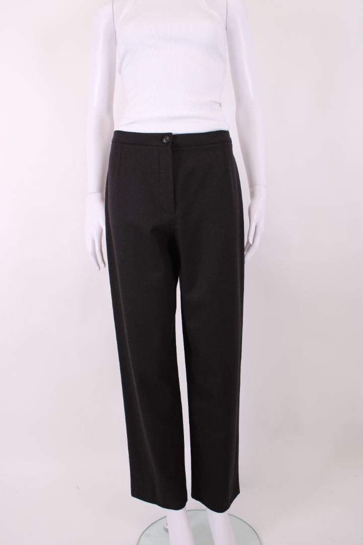 Miu Miu Miu Miu Herringbone Trousers Grey S