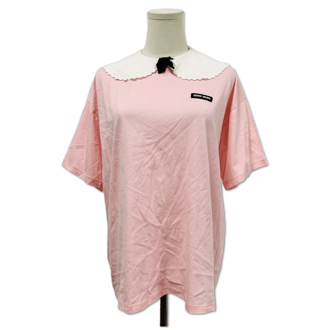 MIUMIU MIUMIU cotton t-shirt Size XS C1363670010