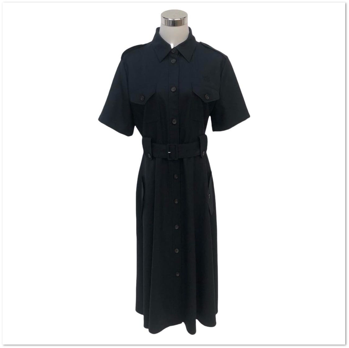 MIUMIU MIUMIU Silk satin, wool, sequins dress Size 40 C18171504048