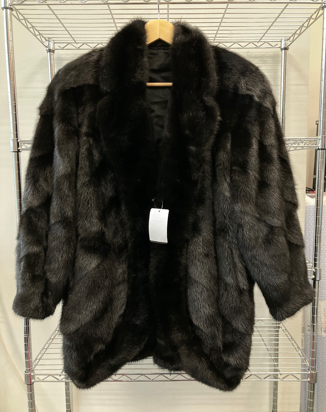Mink Black Medium Coat 9926041400160