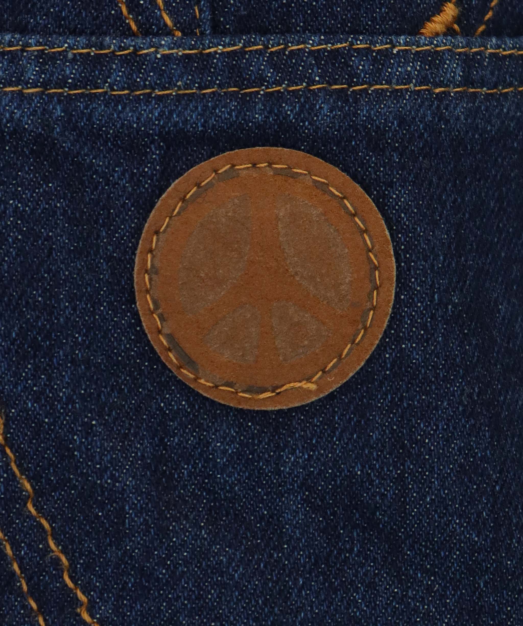 Moschino Moschino top stitched denim skirt AGC2631