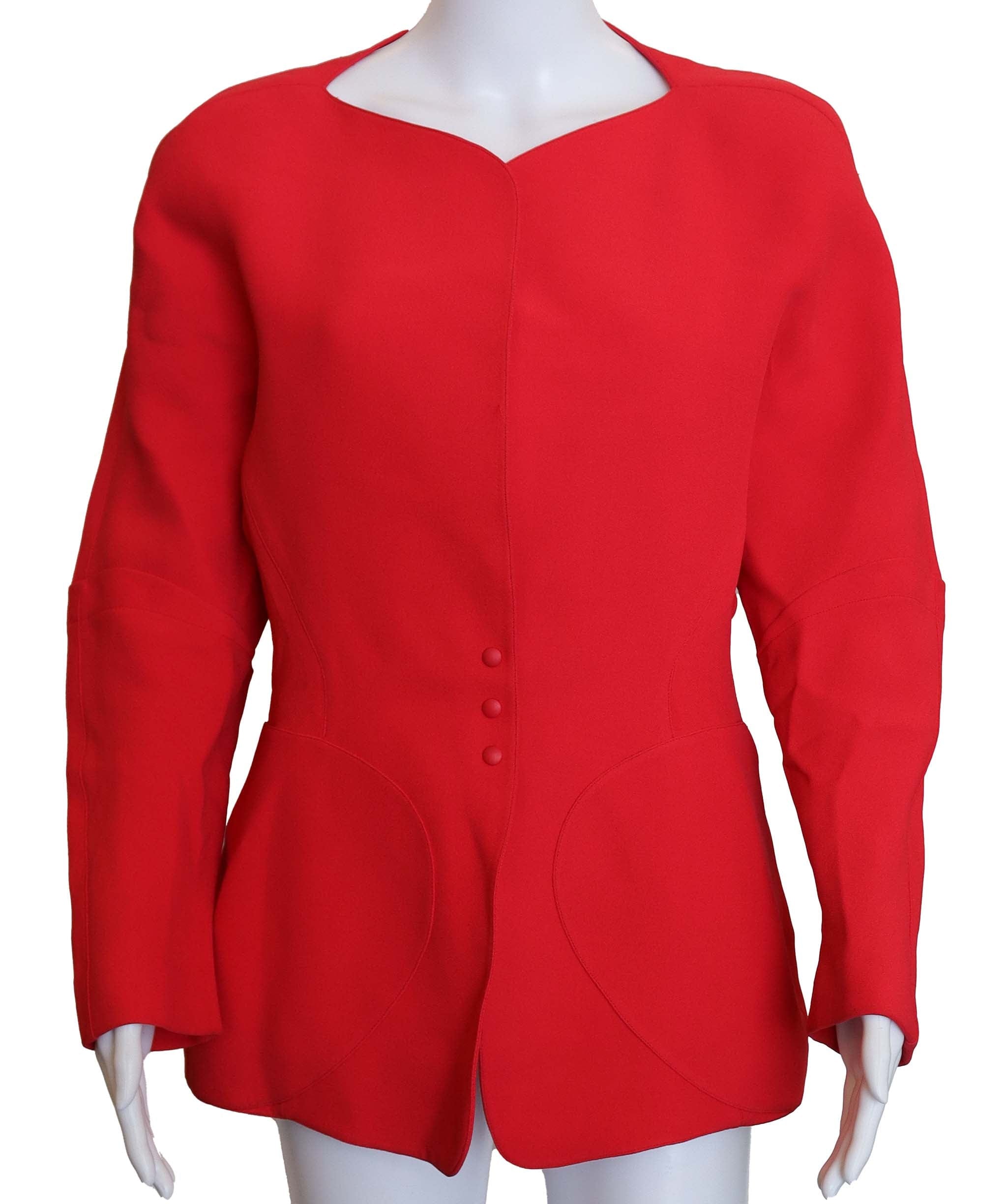 Mugler Mugler red jacket AGC2569