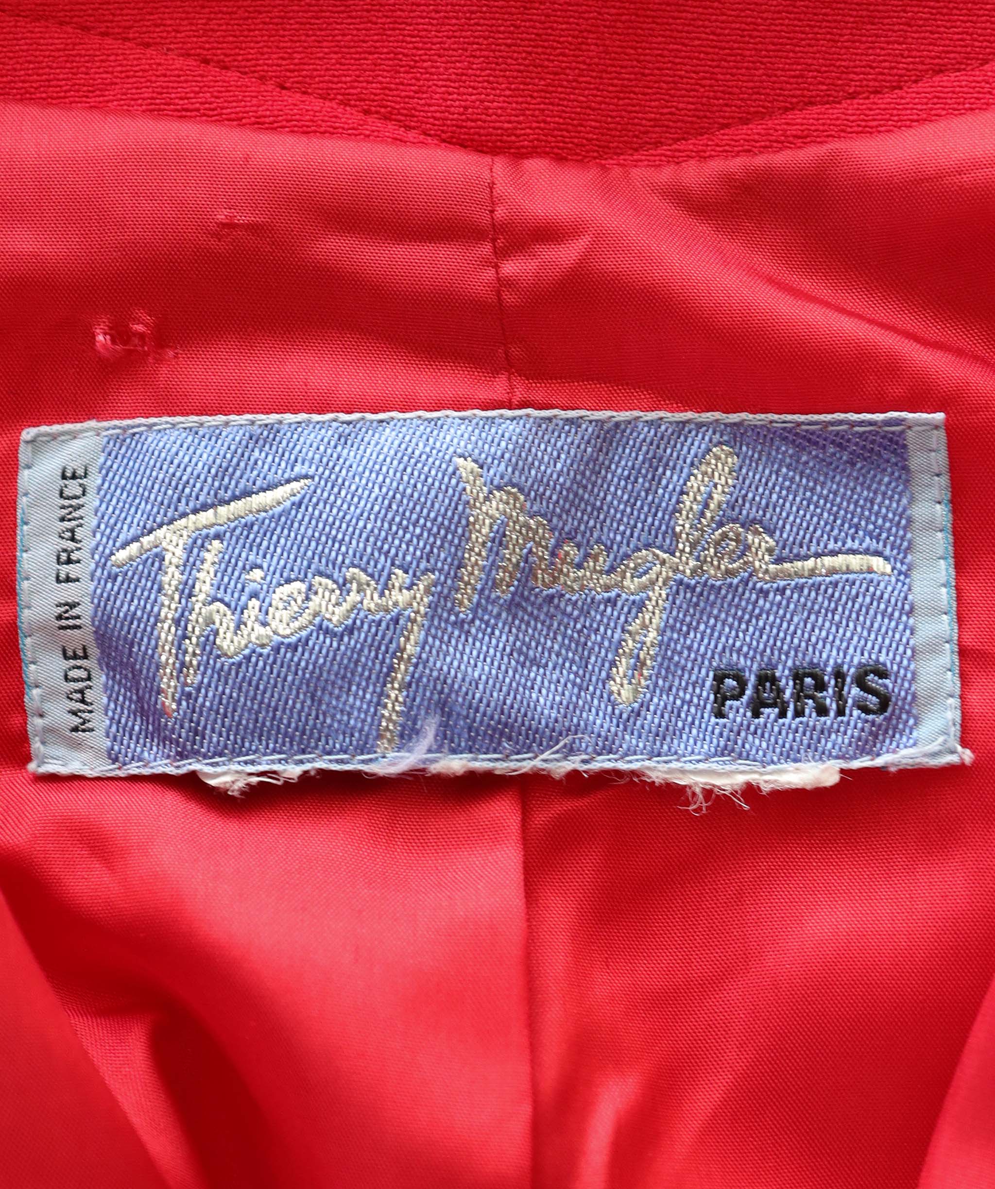 Mugler Mugler red jacket AGC2569