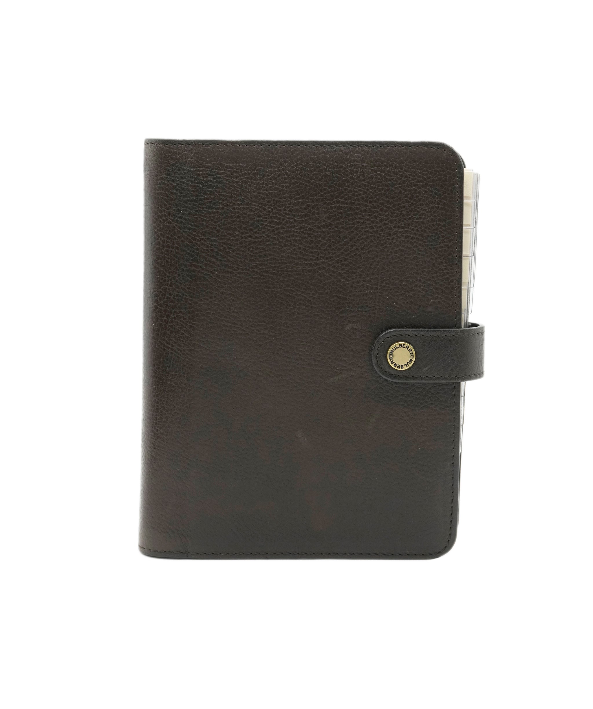 Mulberry Mulberry Brown Leather Agenda - APC0018