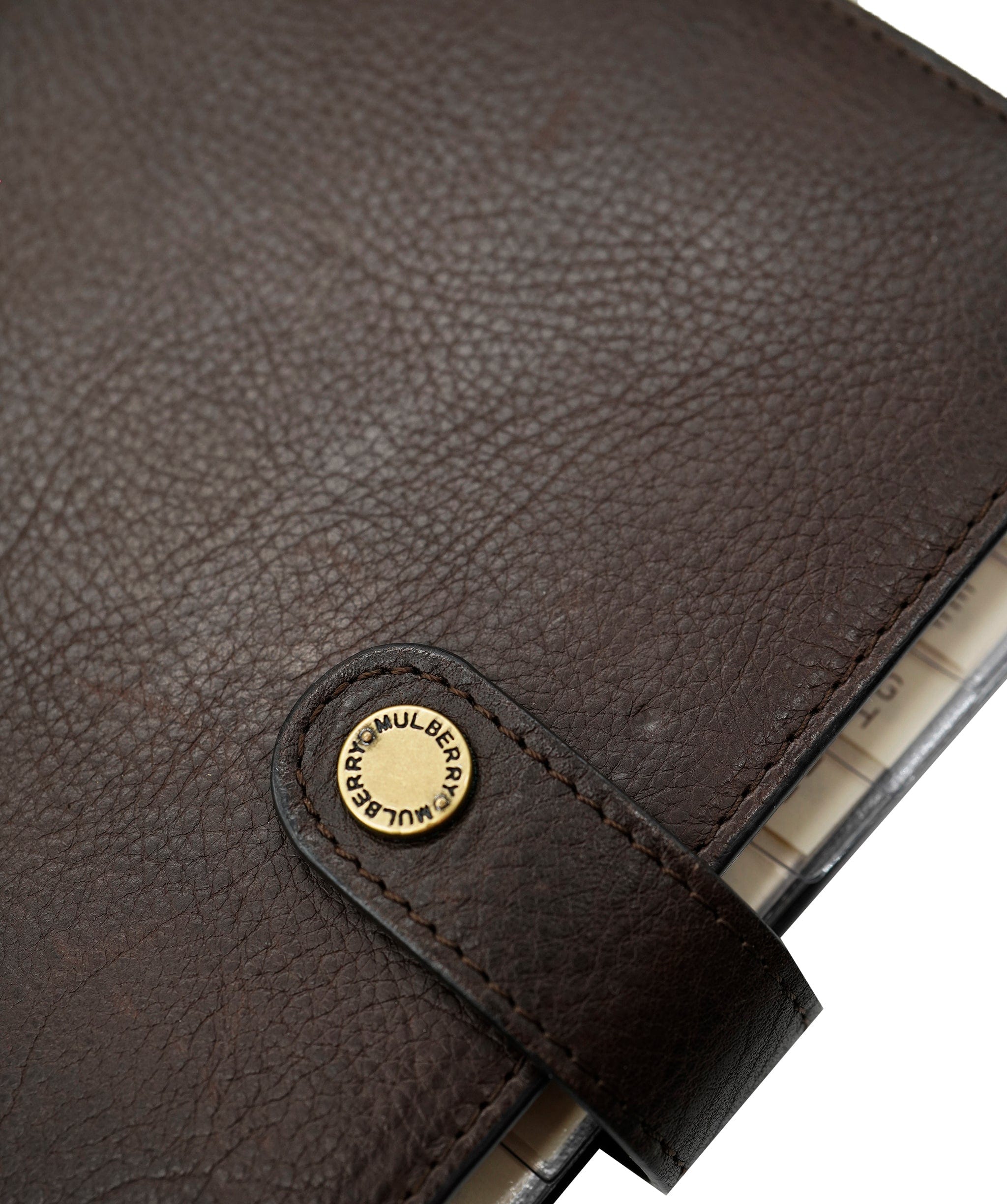 Mulberry Mulberry Brown Leather Agenda - APC0018