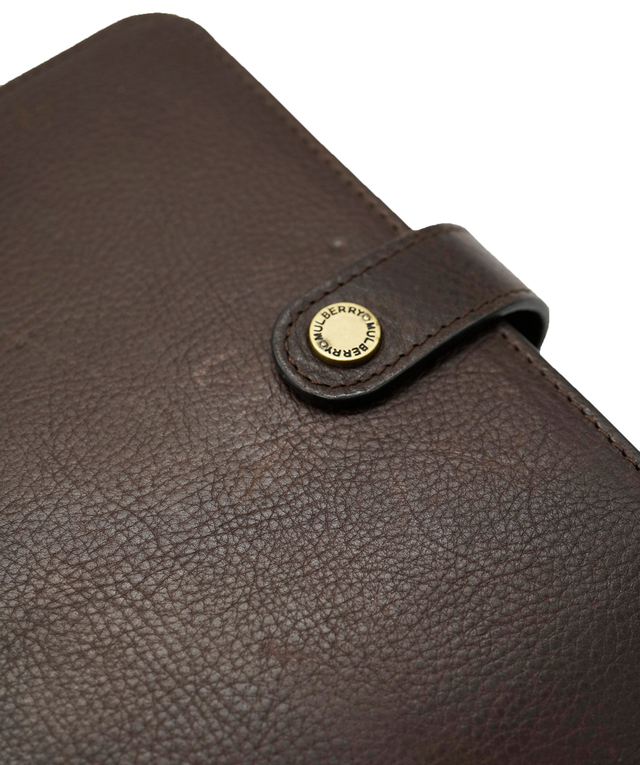 Mulberry Mulberry Brown Leather Agenda - APC0018