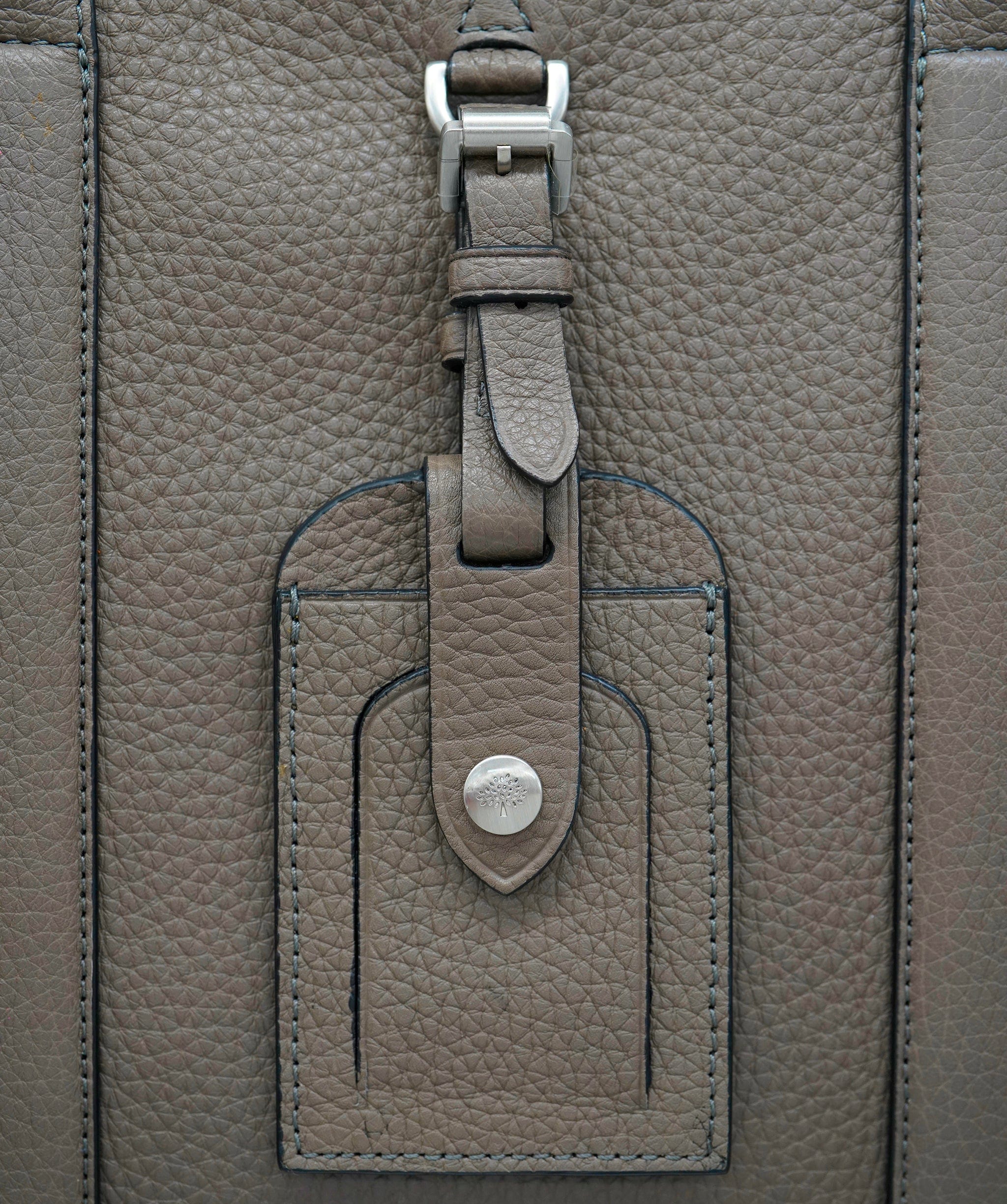 Mulberry Mulberry Kenrick Briefcase Leather Grey - APC0010