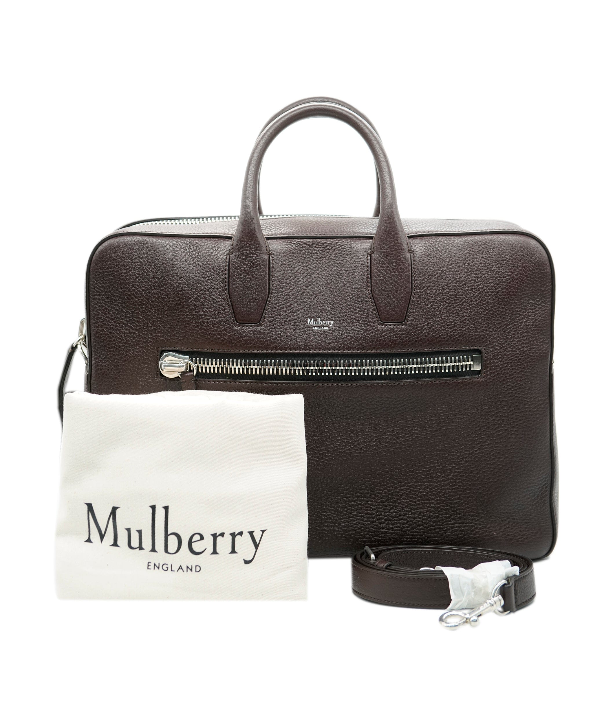 Mulberry Mulberry Kenrick Briefcase Leather Oxblood - APC0008