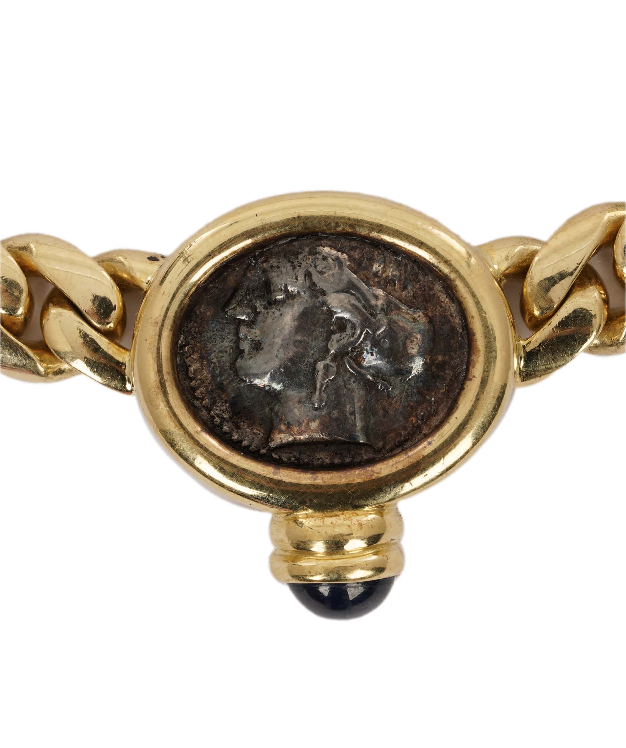 NARDI NARDI Coin & Sapphire Necklace WA21045