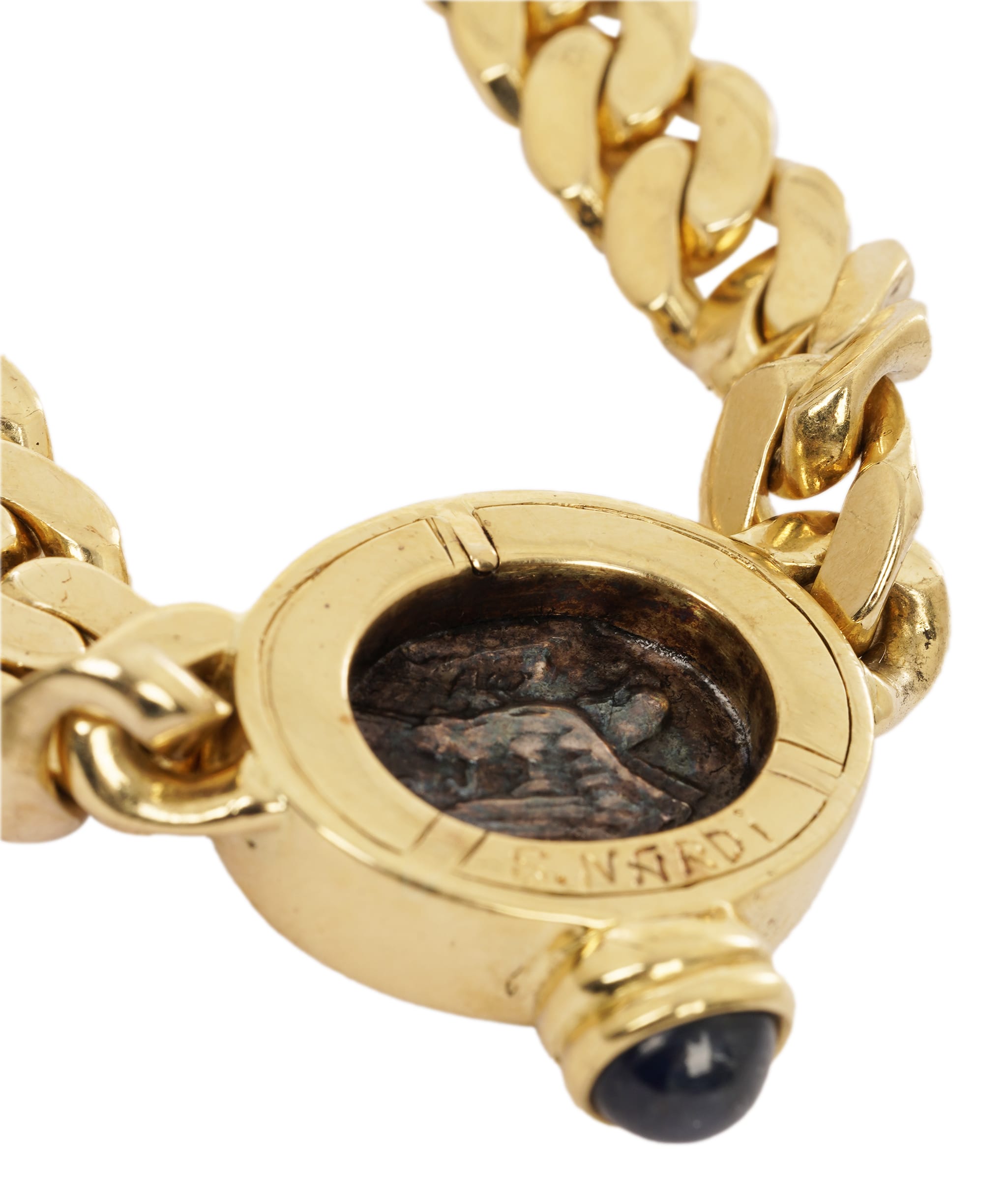NARDI NARDI Coin & Sapphire Necklace WA21045