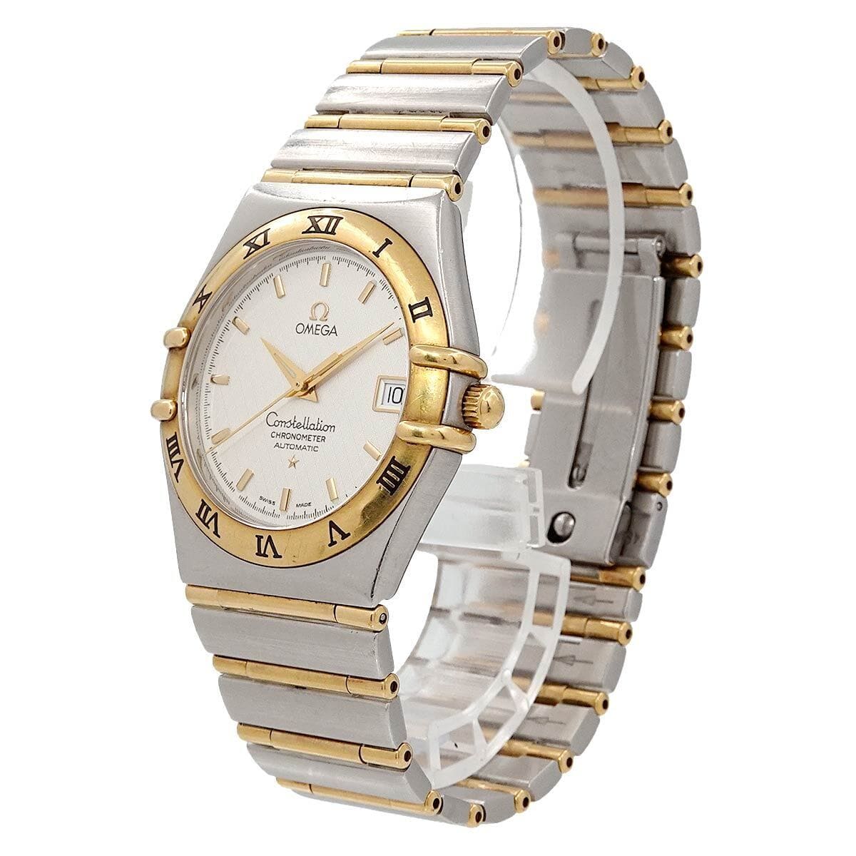 OMEGA OMEGA Constellation 1202 30 750 YG Automatic Date Cream dial Mens 90259057