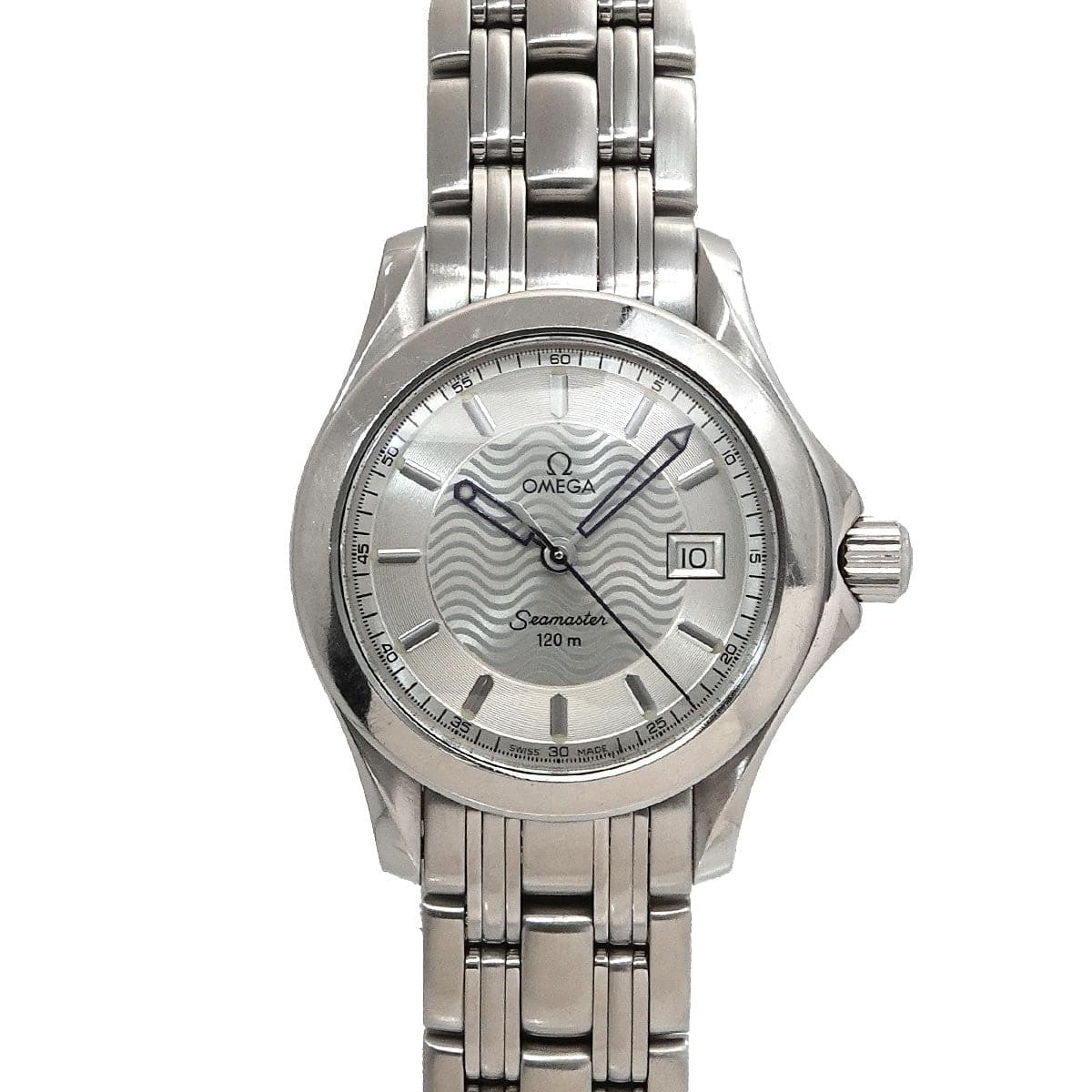 OMEGA OMEGA Seamaster 120 Date 2571 31 Quartz Silver Dial Ladies Watch 90302294