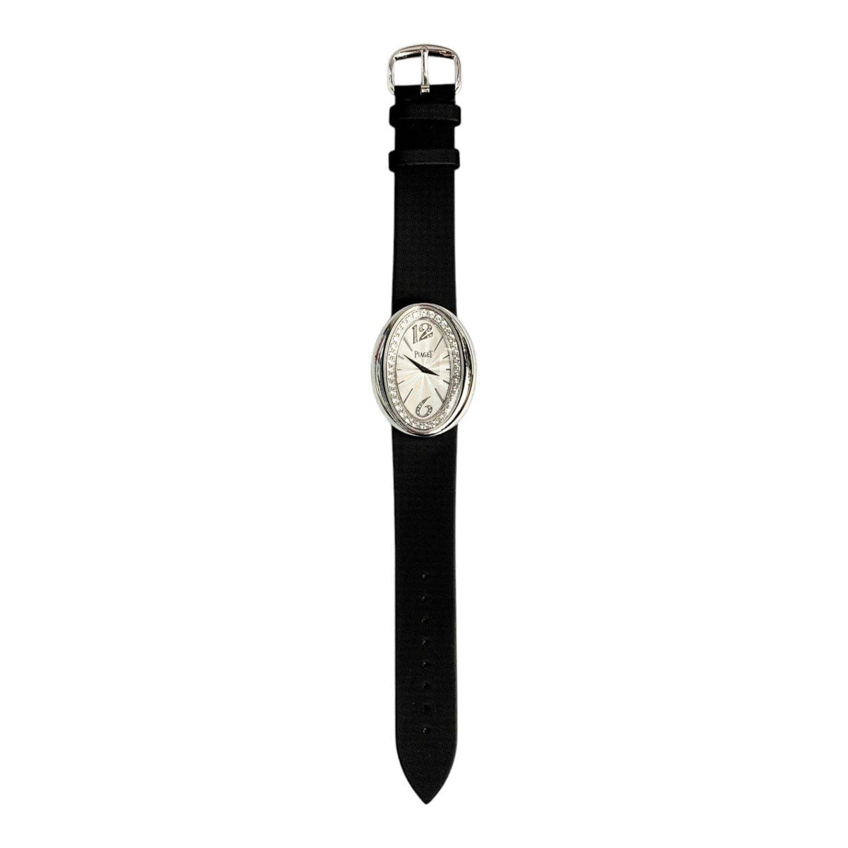 Piaget Piaget White Gold Diamond Oval Quartz Watch