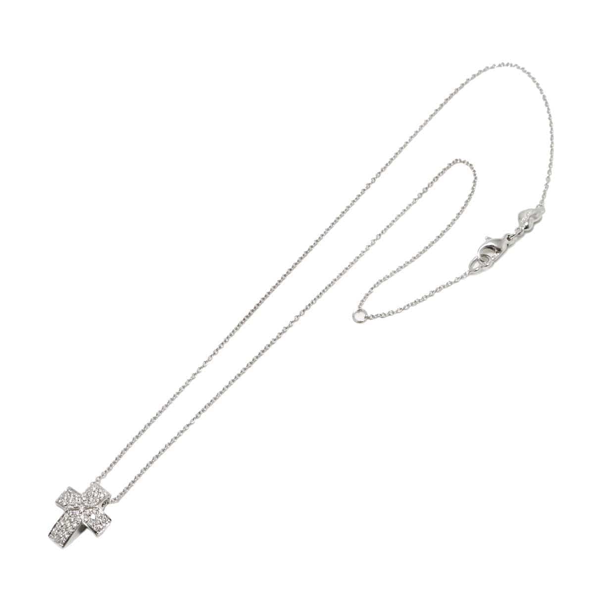 Ponte Vecchio Ponte Vecchio Cross motif Diamond 0.40ct Necklace 18K White Gold 750 90301332