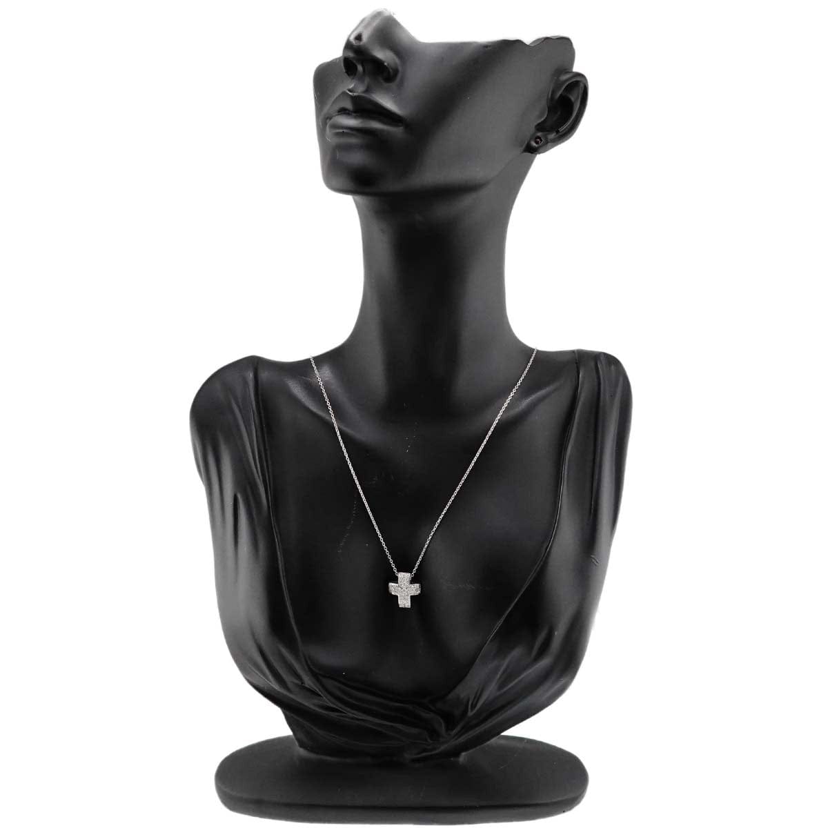 Ponte Vecchio Ponte Vecchio Cross motif Diamond 0.40ct Necklace 18K White Gold 750 90301332