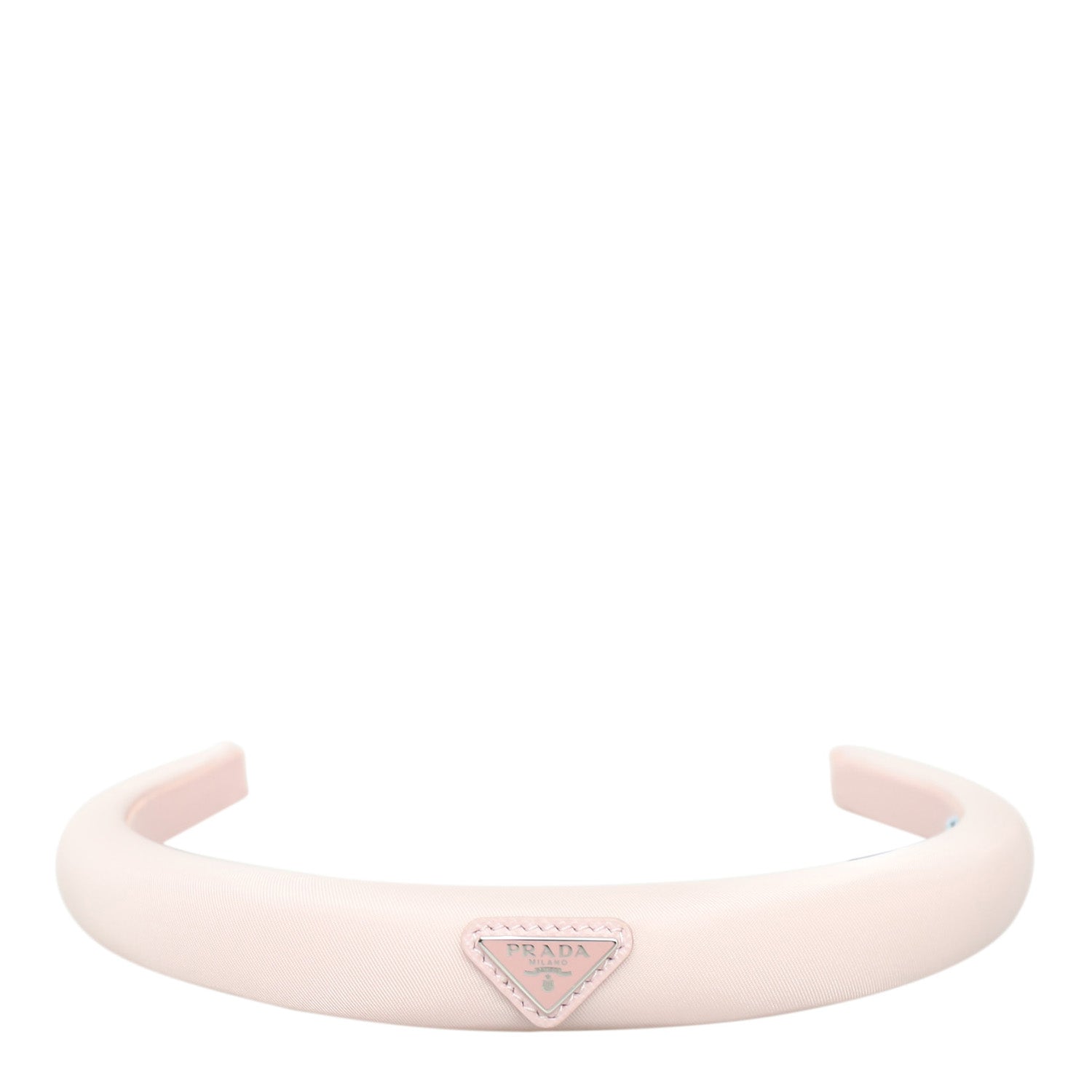 Prada Prada Triangle Logo Headband