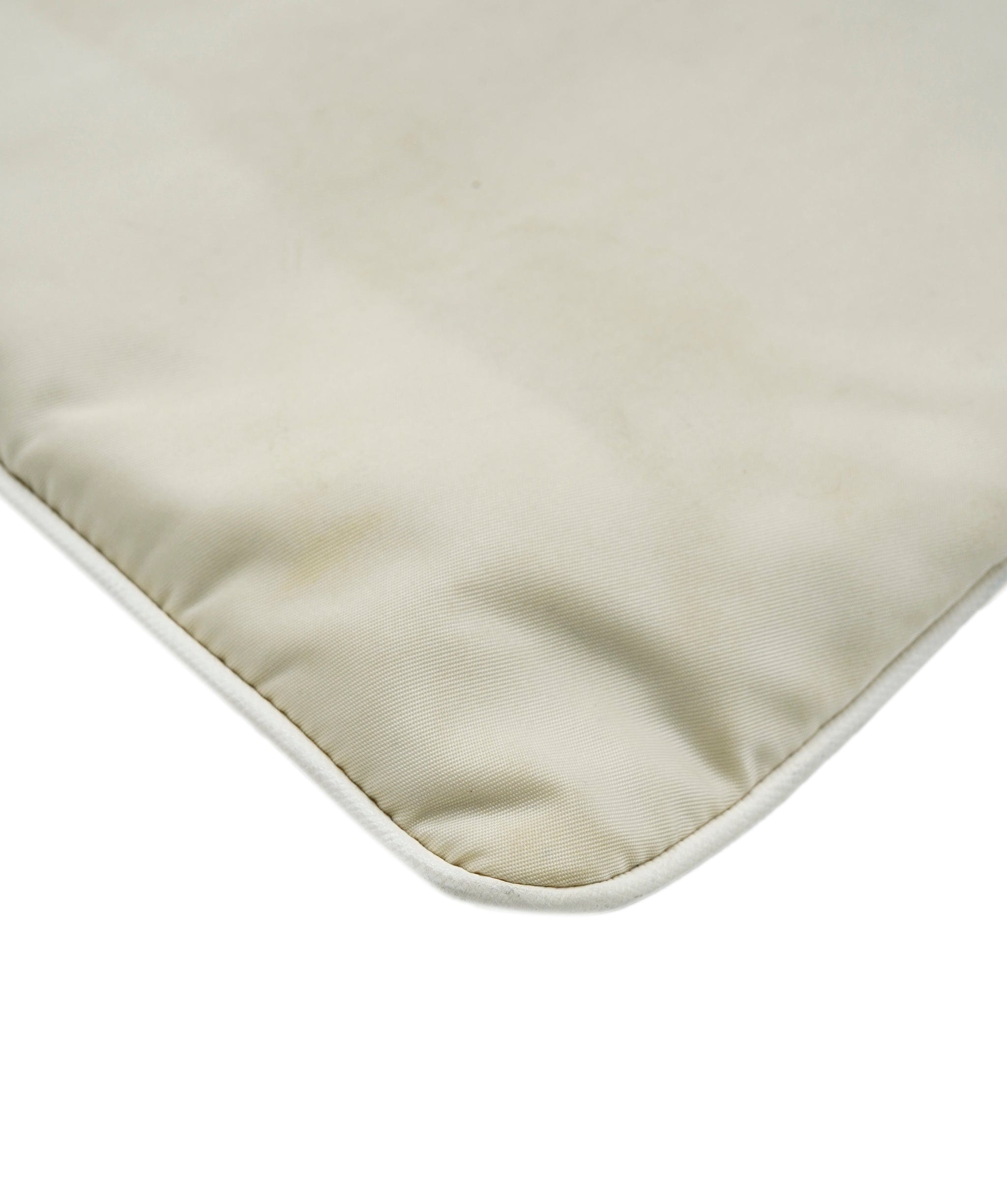 Prada Prada Beige Nylon Crossbody Bag with GHW - AJC0077