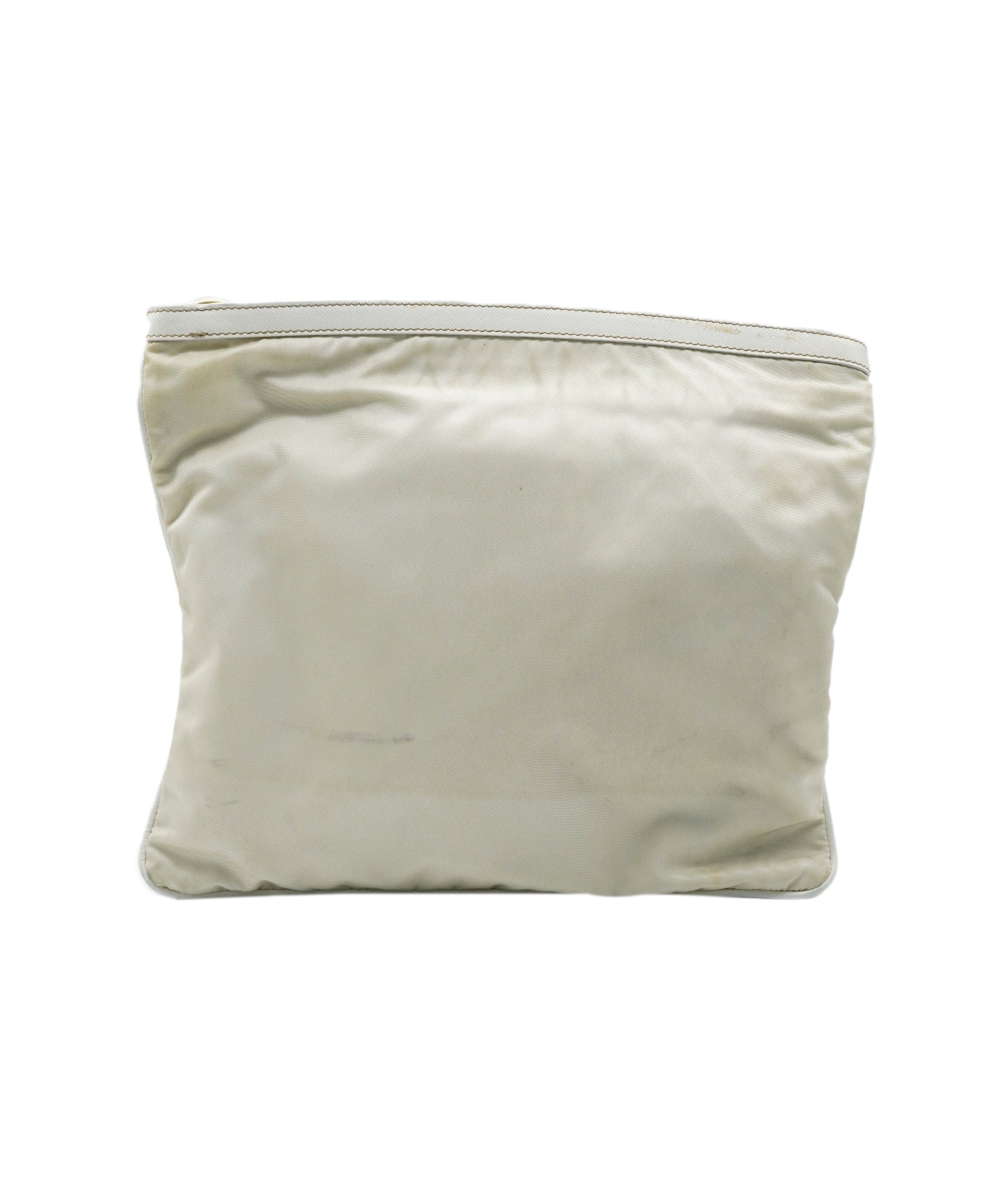 Prada Prada Beige Nylon Crossbody Bag with GHW - AJC0077