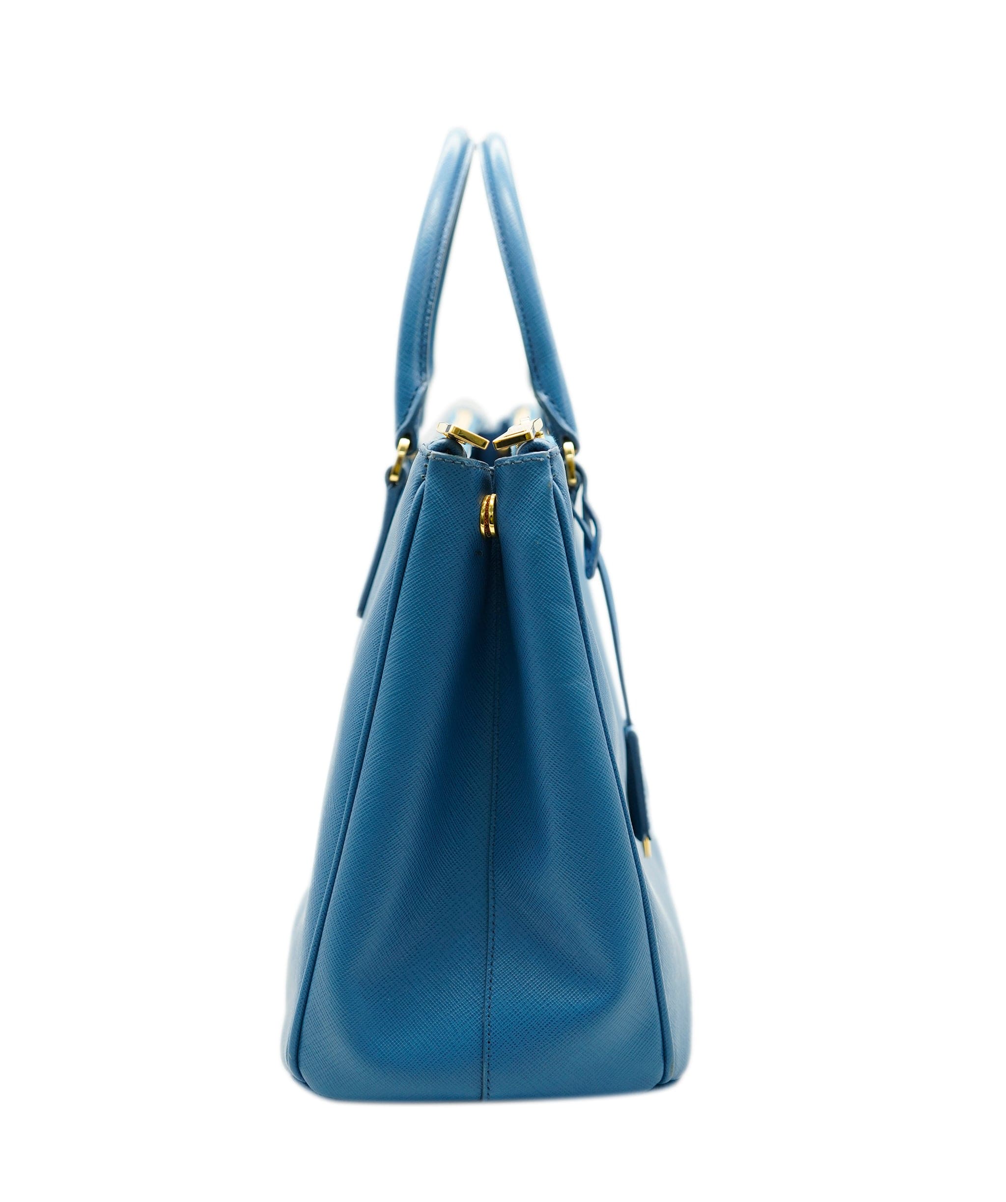 Prada Prada blue saffiano tote with GHW - AJC0473