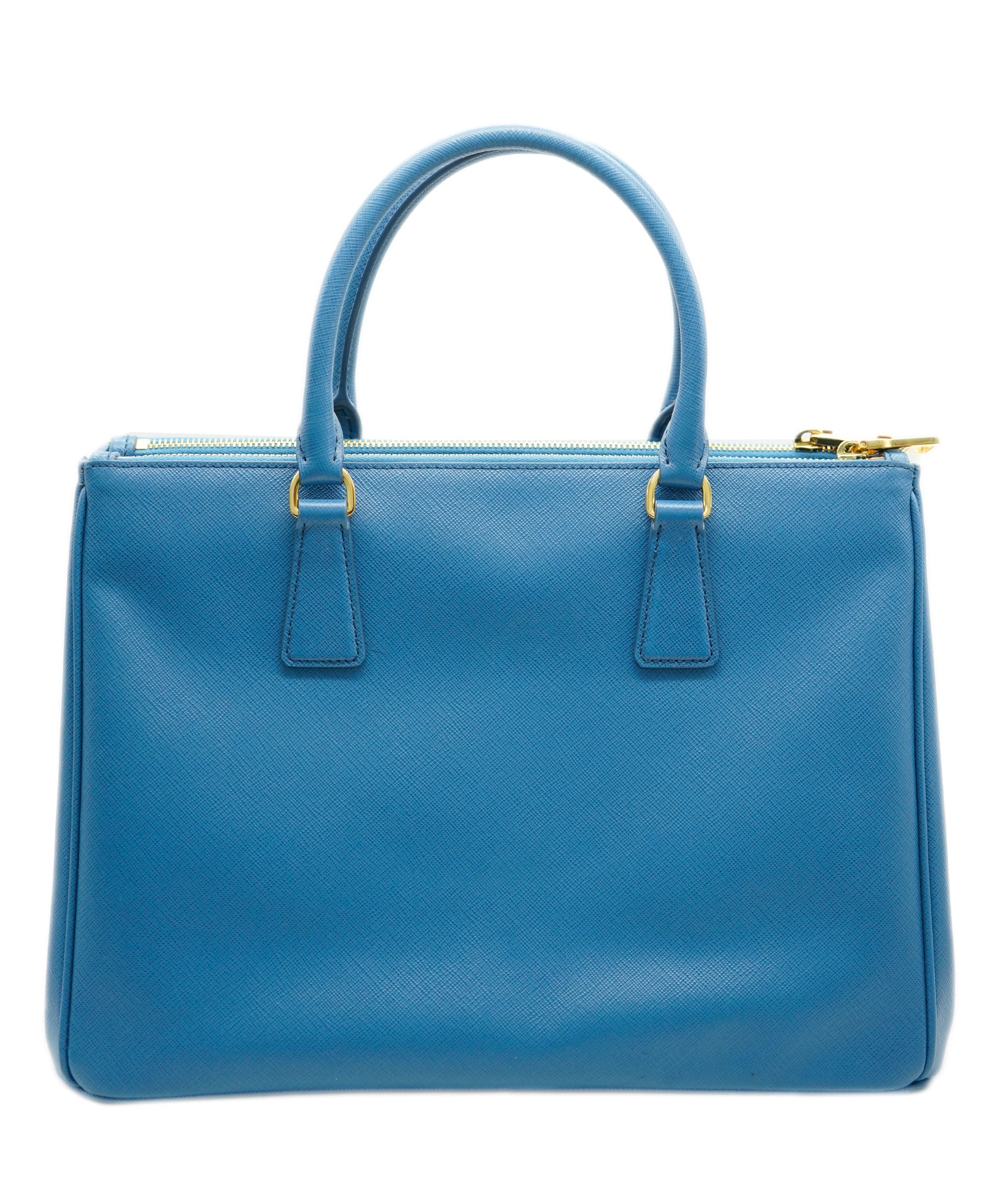 Prada Prada blue saffiano tote with GHW - AJC0473