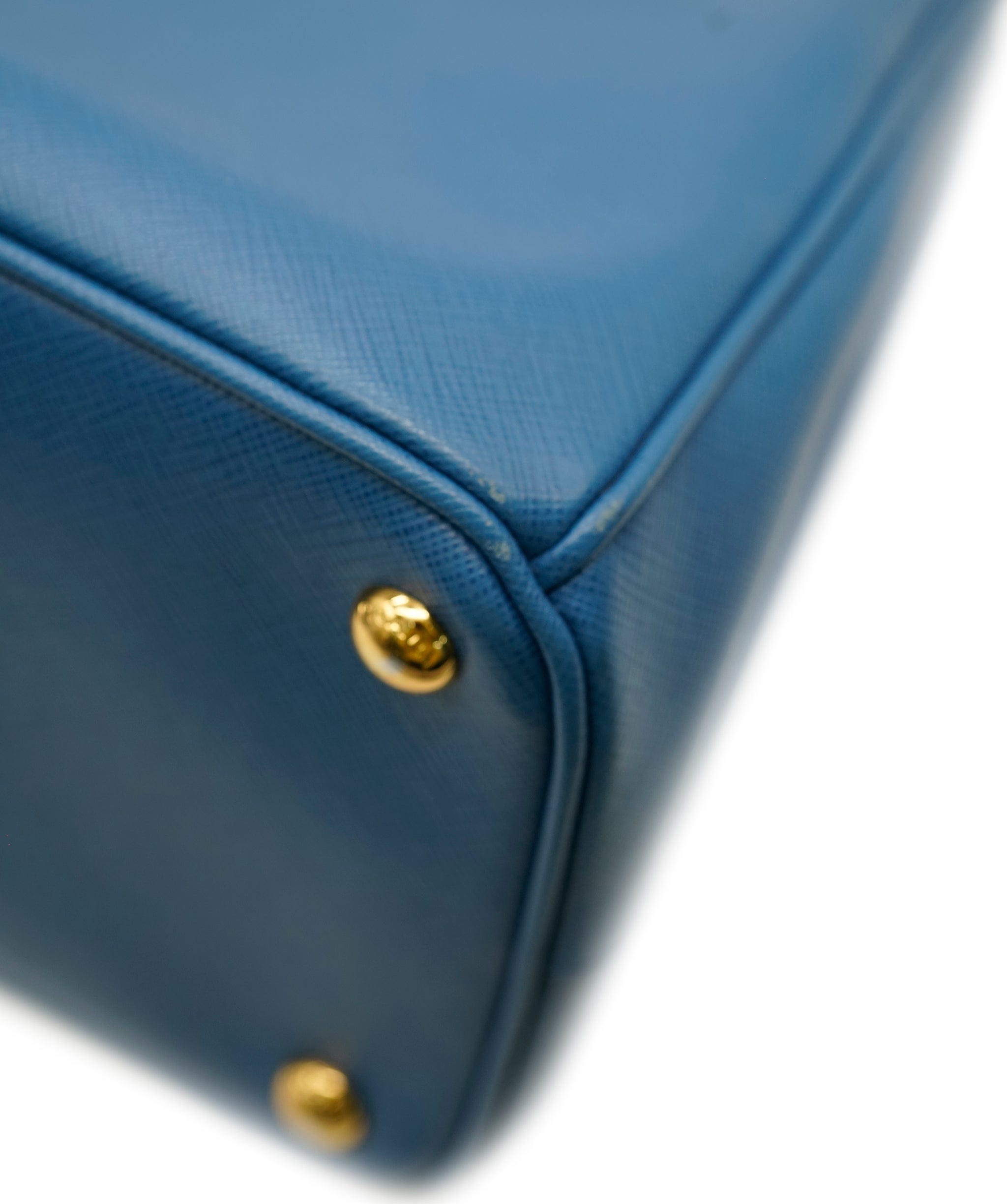 Prada Prada blue saffiano tote with GHW - AJC0473