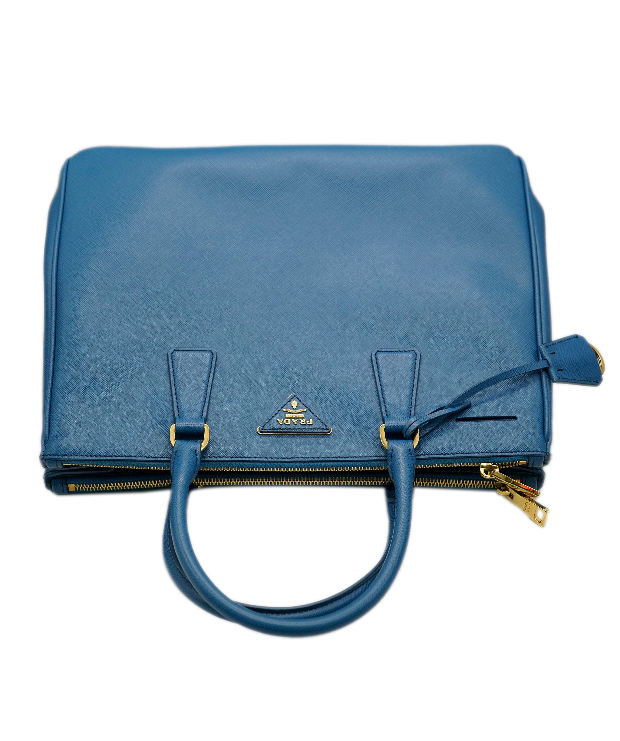 Prada Prada blue saffiano tote with GHW - AJC0473