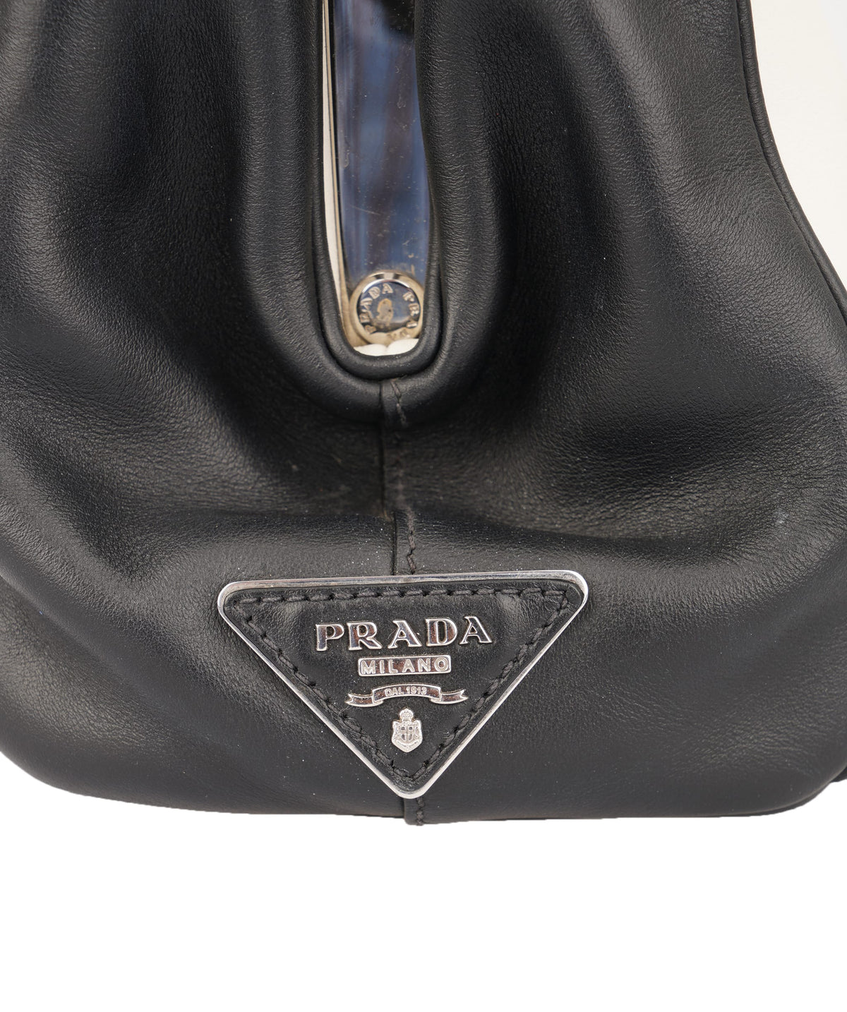 Prada Prada Multicolor Leather Striped Handbag C345544