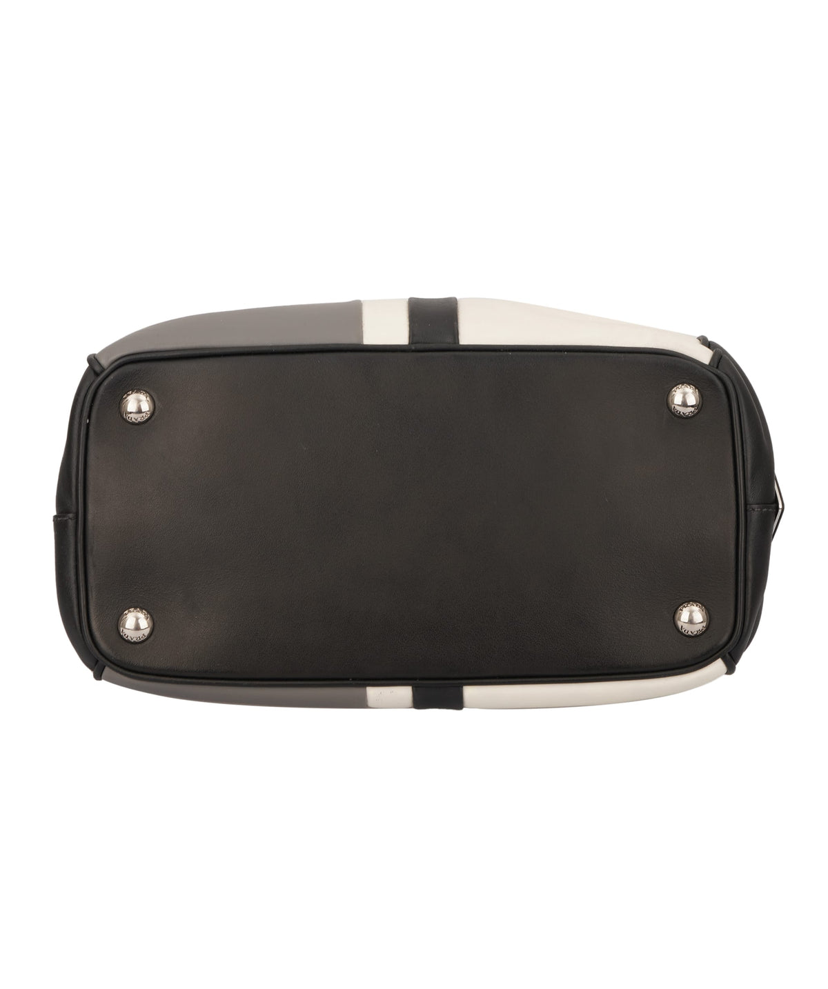 Prada Prada Multicolor Leather Striped Handbag C345544
