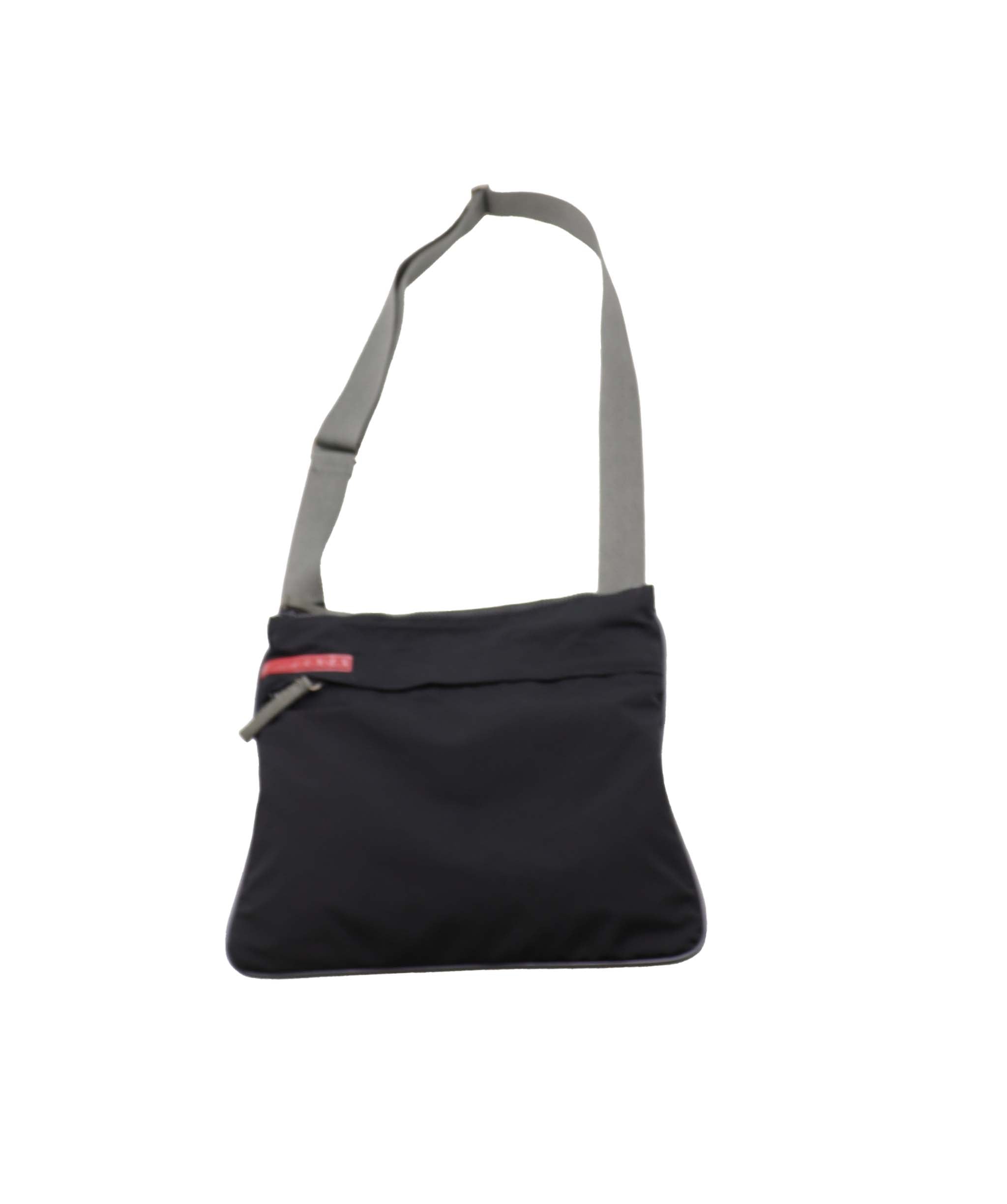 Prada Prada Nylon Sling Bag black with Grey trim AGC2194