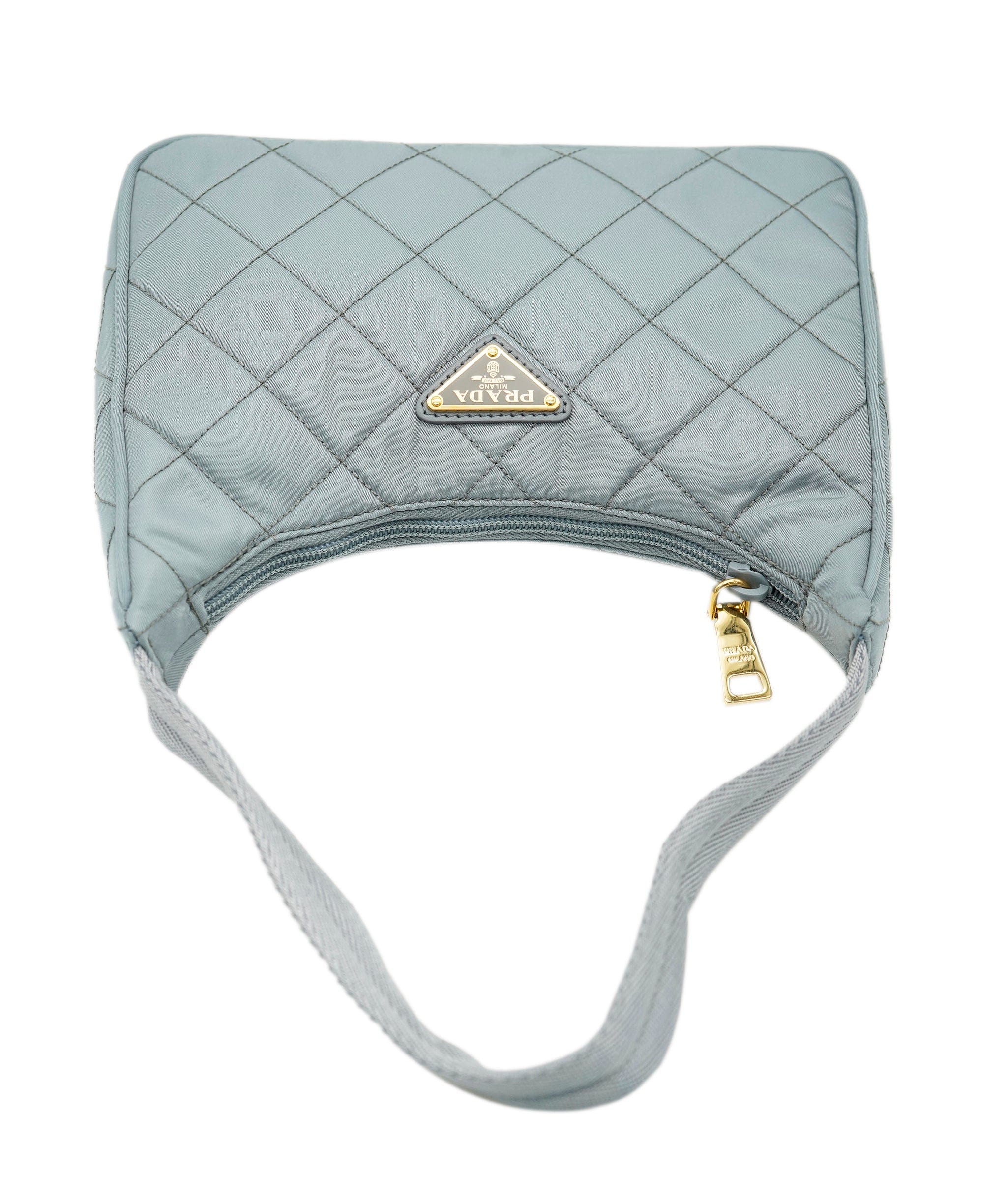 Prada Prada Tessuto Handbag Blue DXBK0231