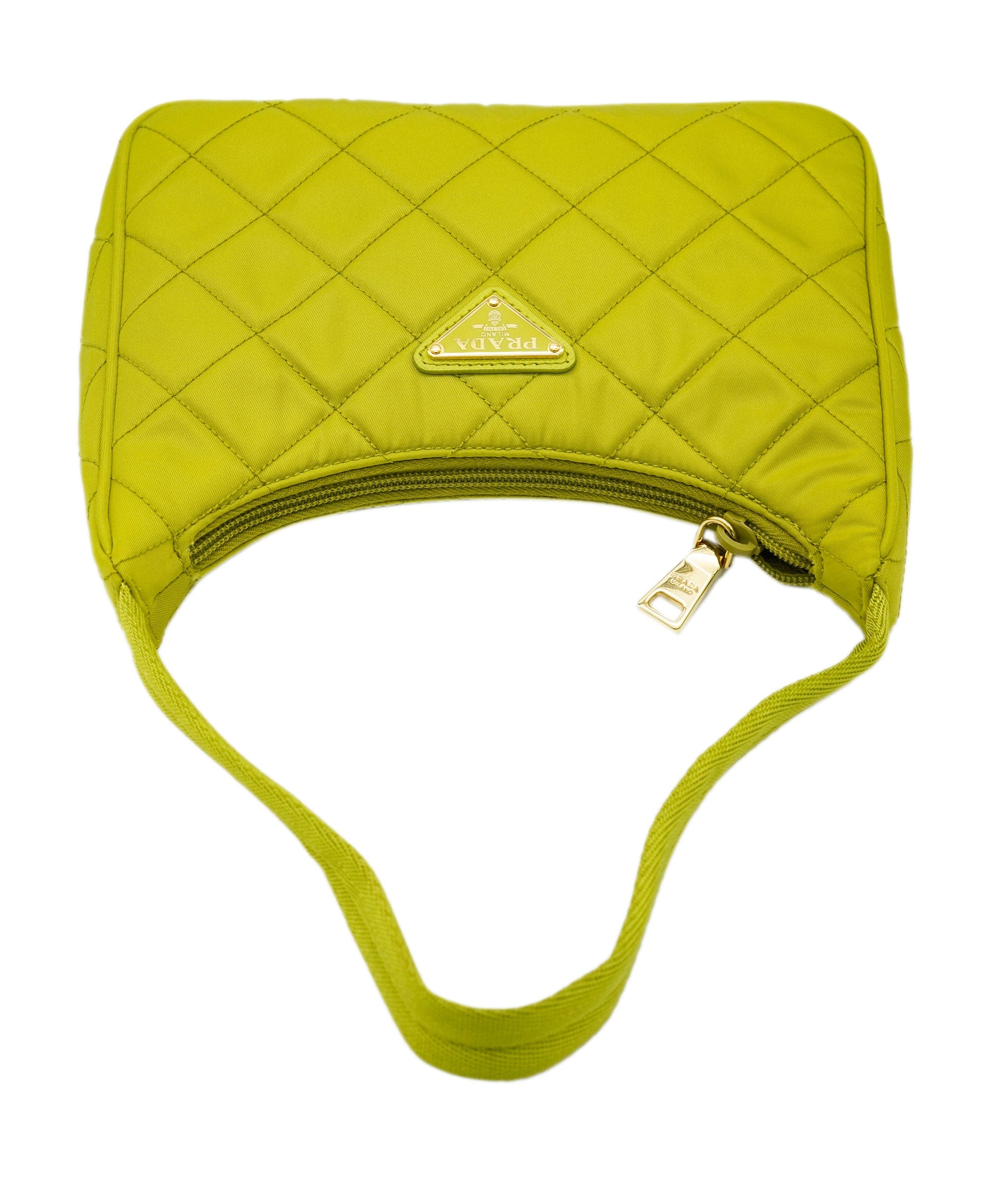 Prada Prada Tessuto Handbag Lime DXBK0232