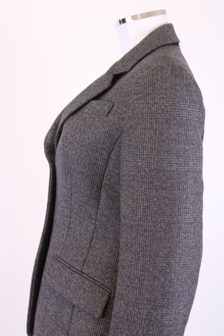 Prada Prada Check Blazer Grey 42