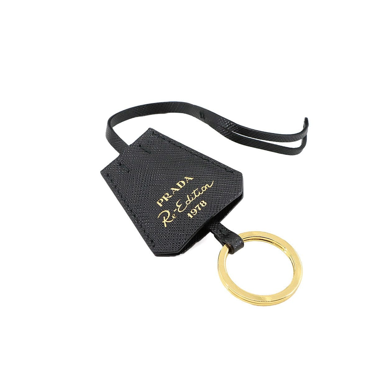 PRADA PRADA Re-Edition 1978 Two Handle Hand shoulder Bag Nylon Leather Black 90294422