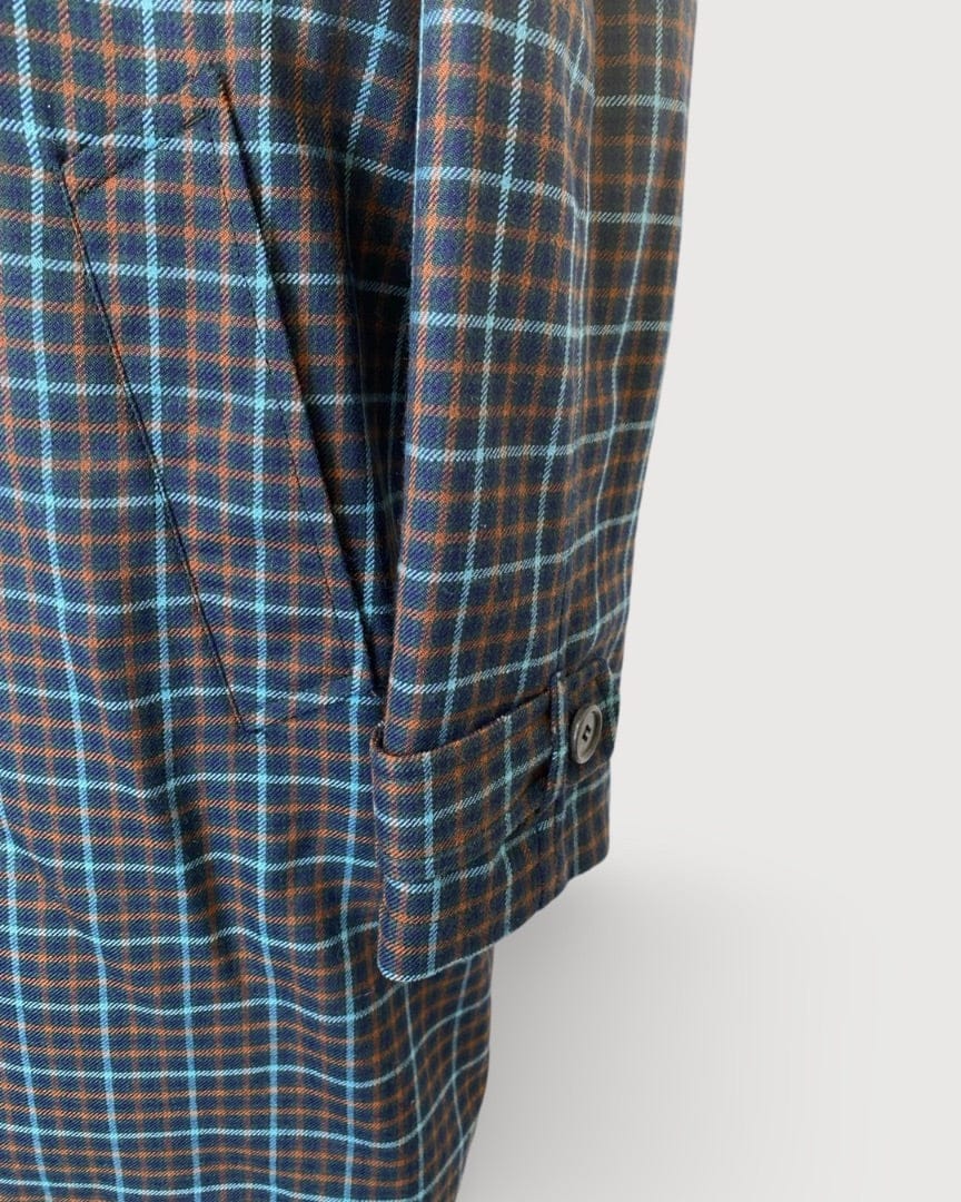 Prada Navy Prada Long Coat, L