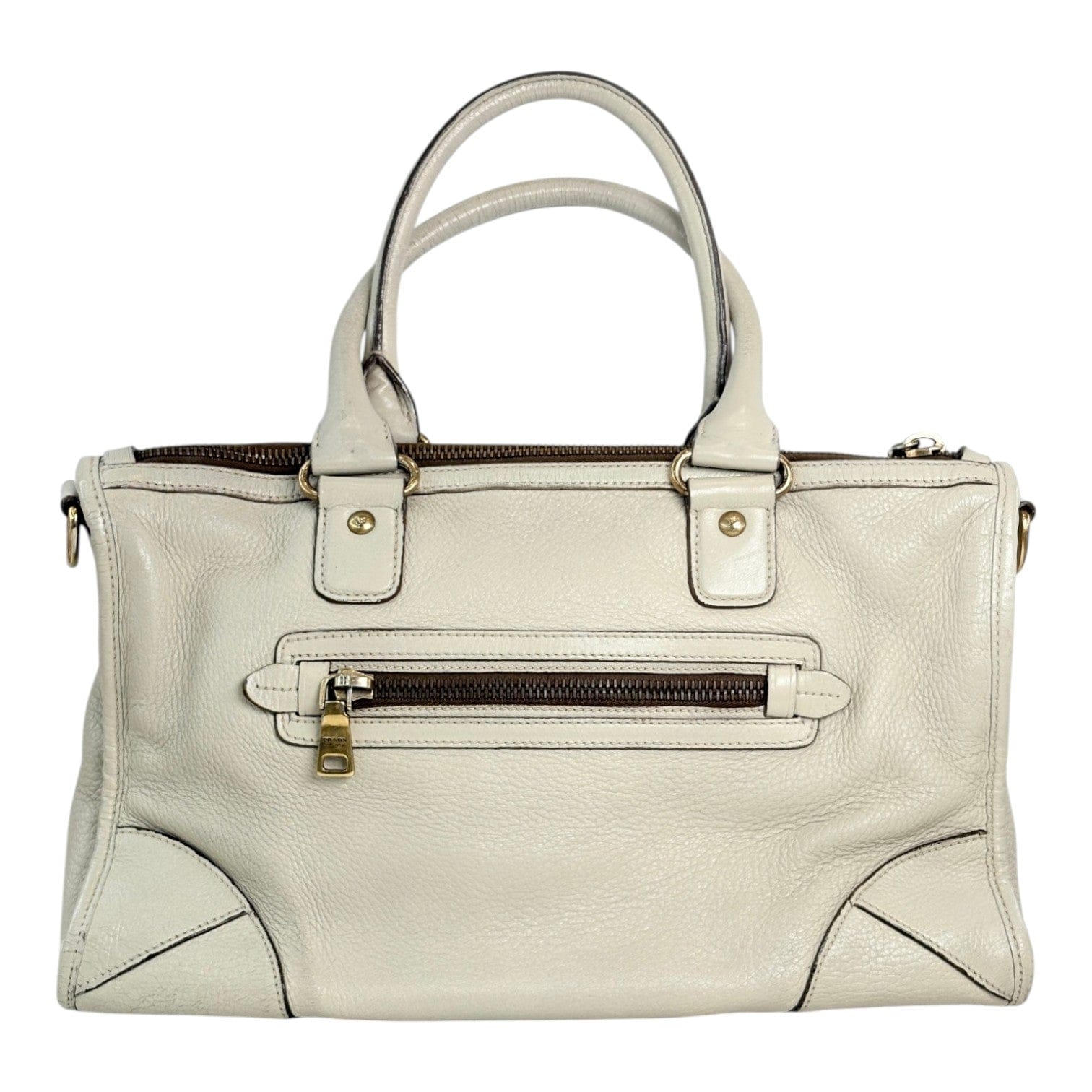 Prada Prada Beige Small Tote Bag