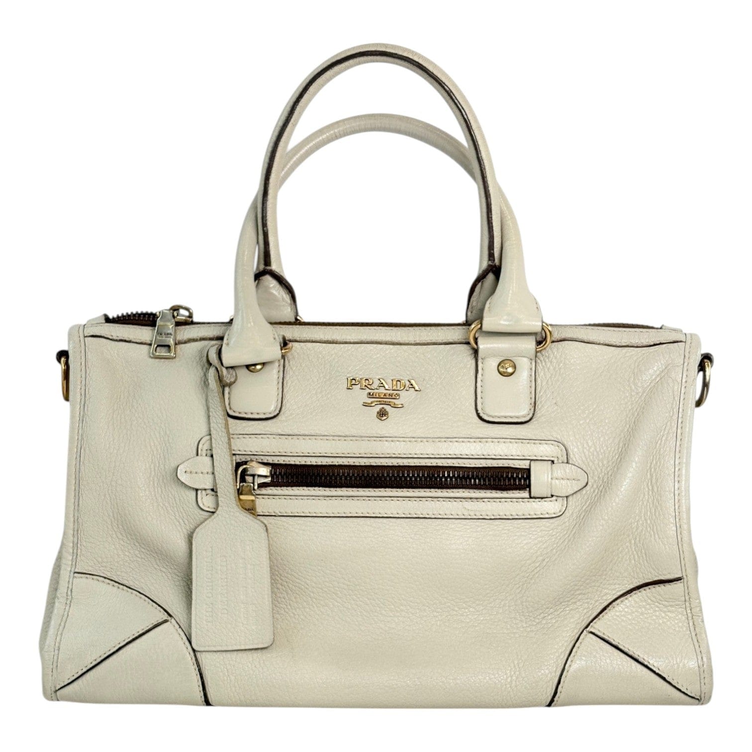 Prada Prada Beige Small Tote Bag