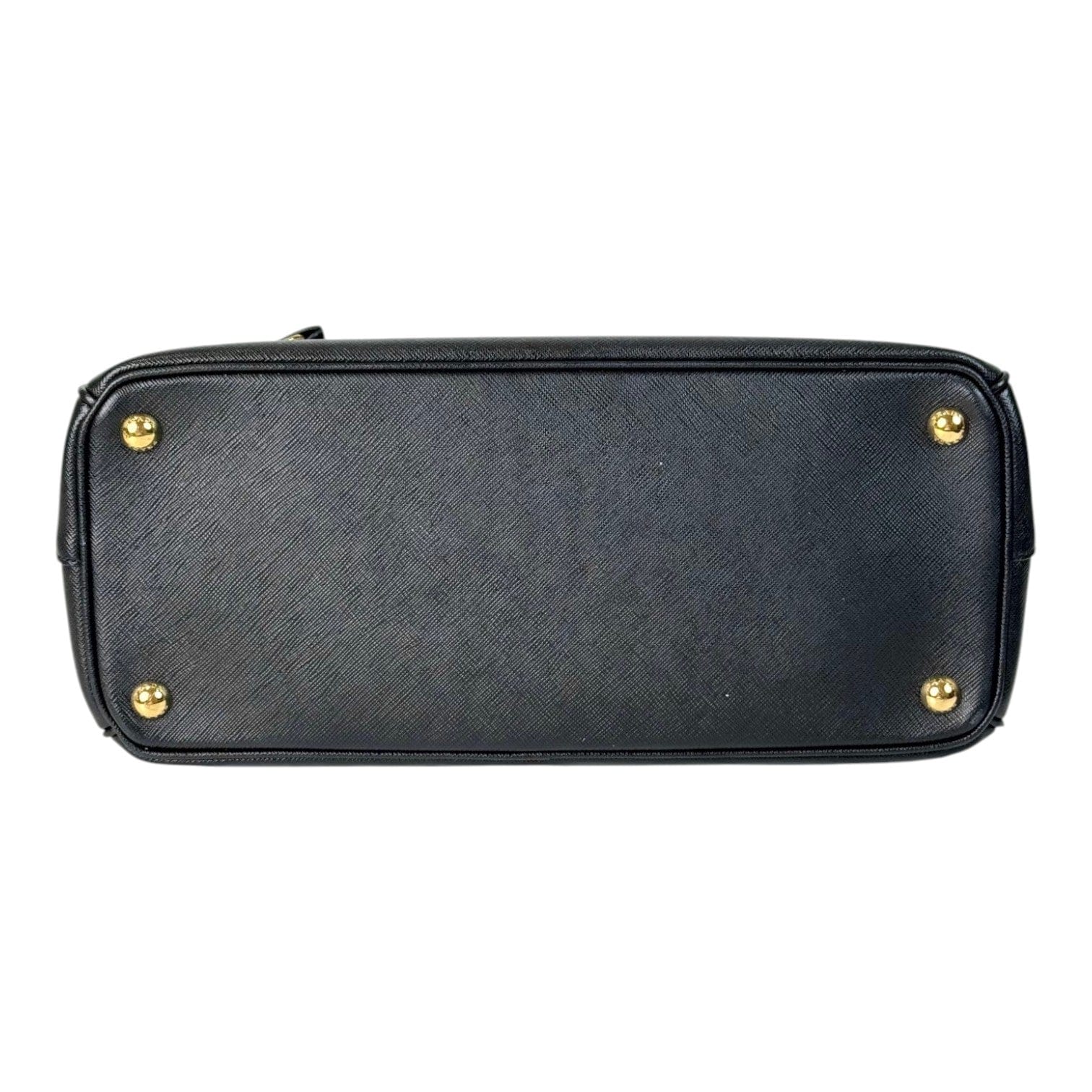 Prada Prada Black Small Saffiano Bag with Strap